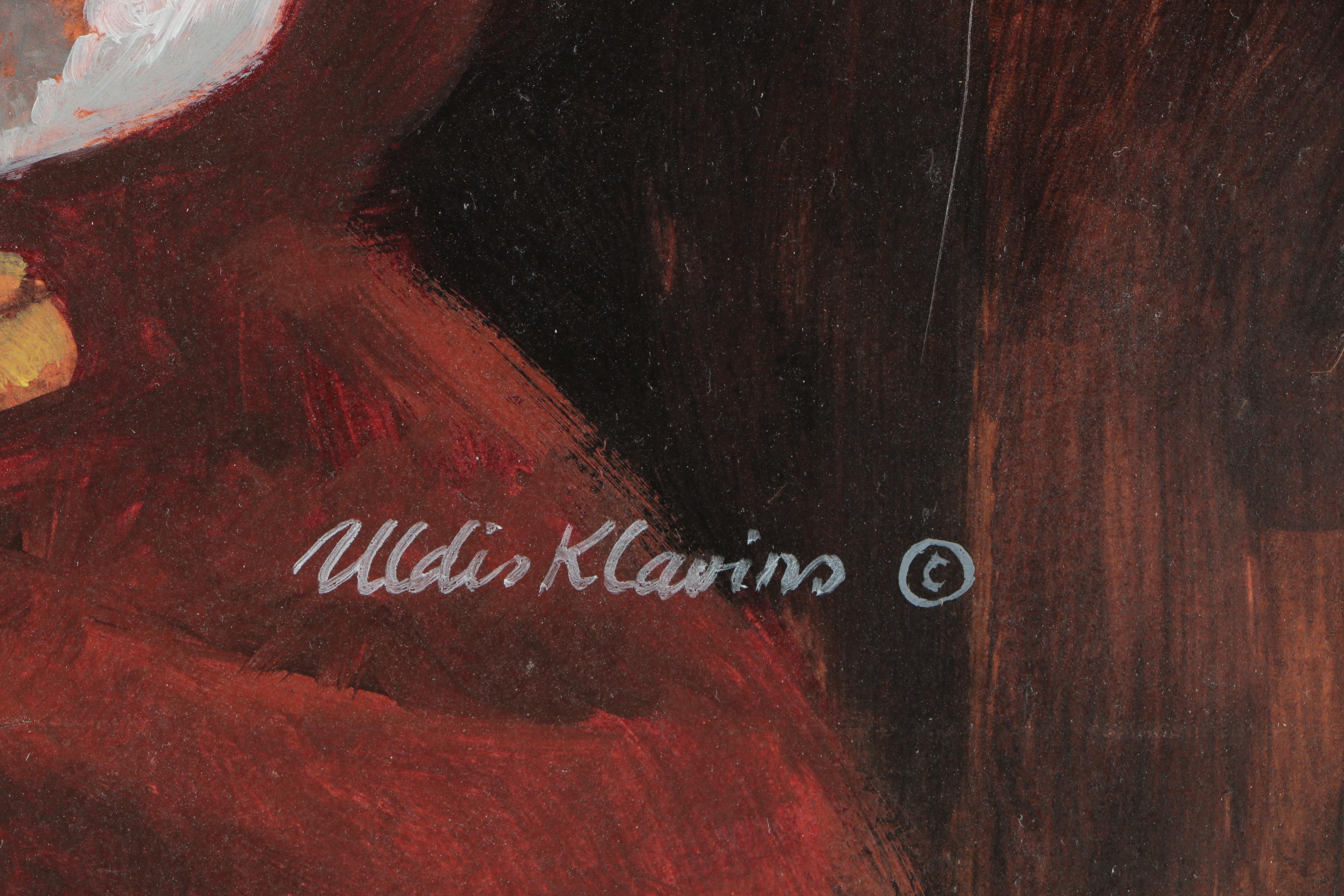 Uldis Klavins Acrylic Painting