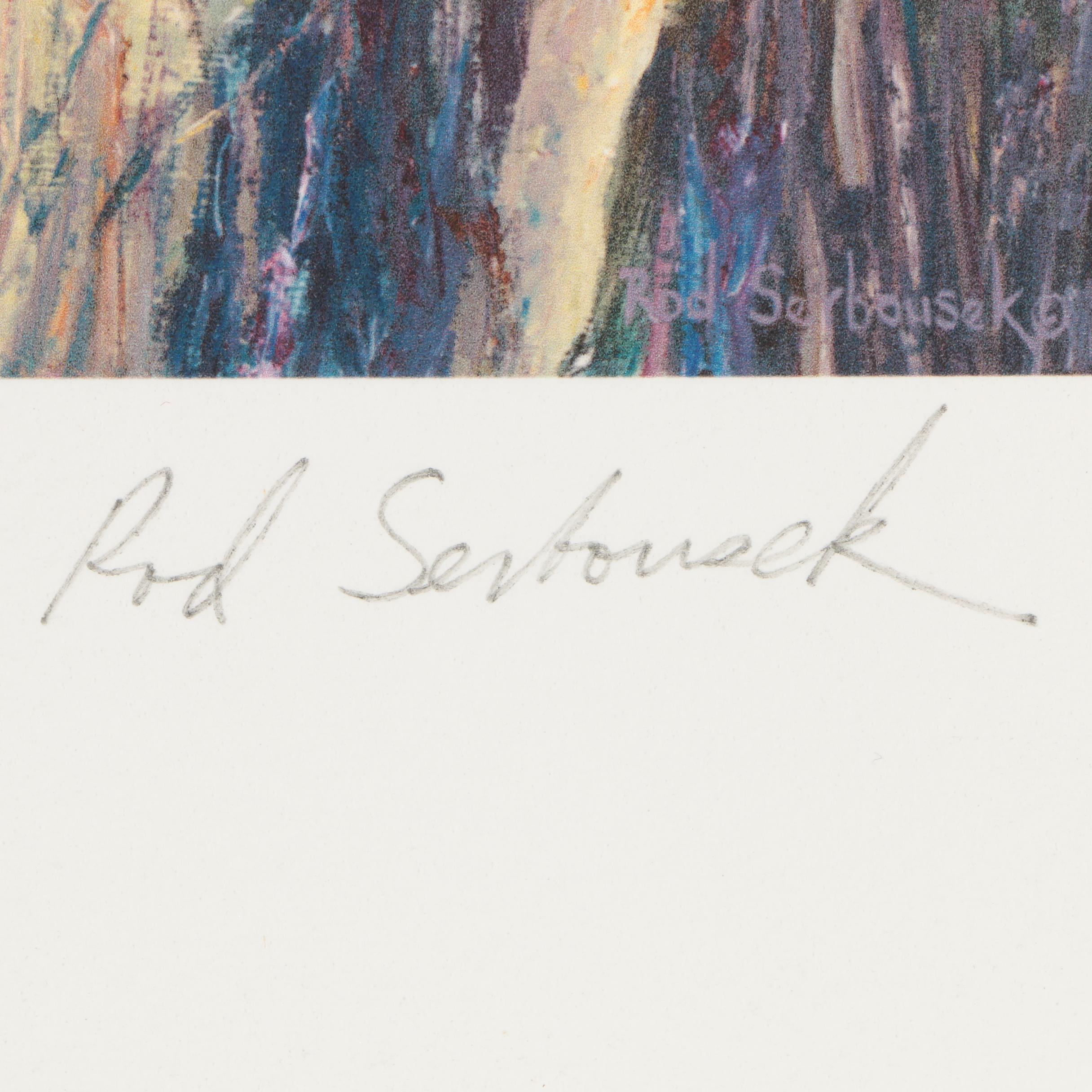 Rod Serbousek Giclee of Quails