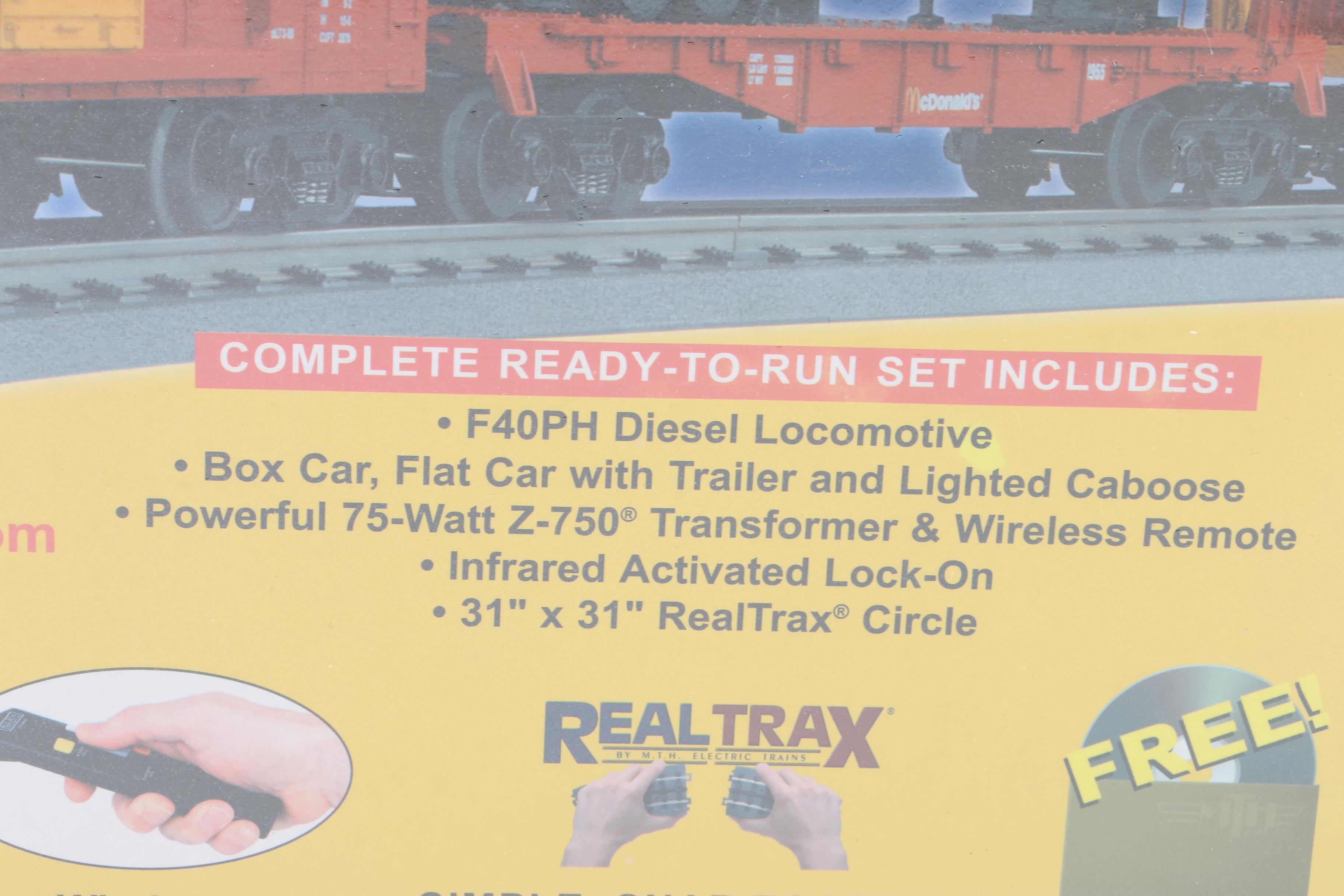 2000 MTH Rail King "McDonald's Fast Freight Express" Train Set