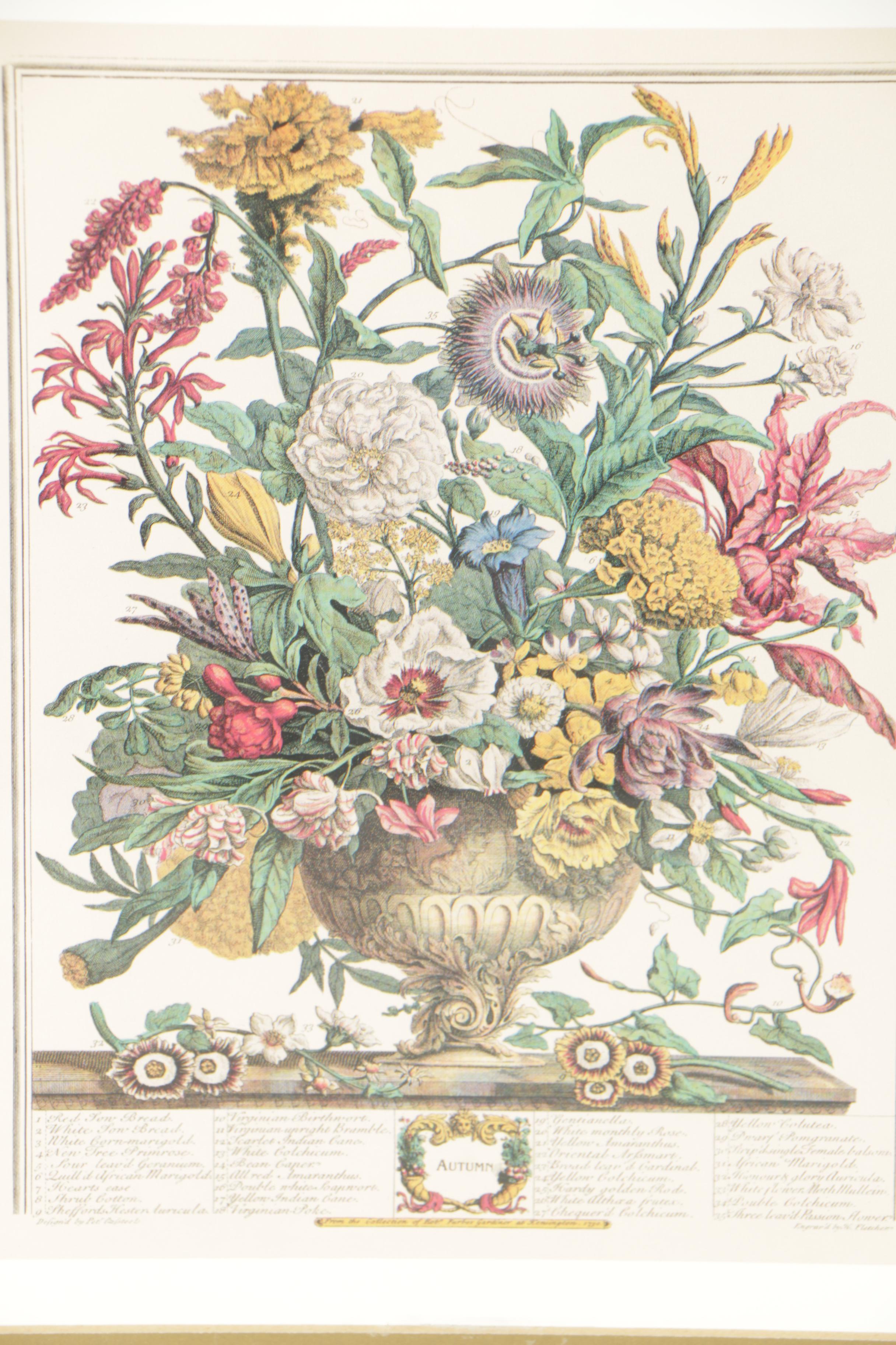 Halftone Print After Robert Furber's "Autumn"