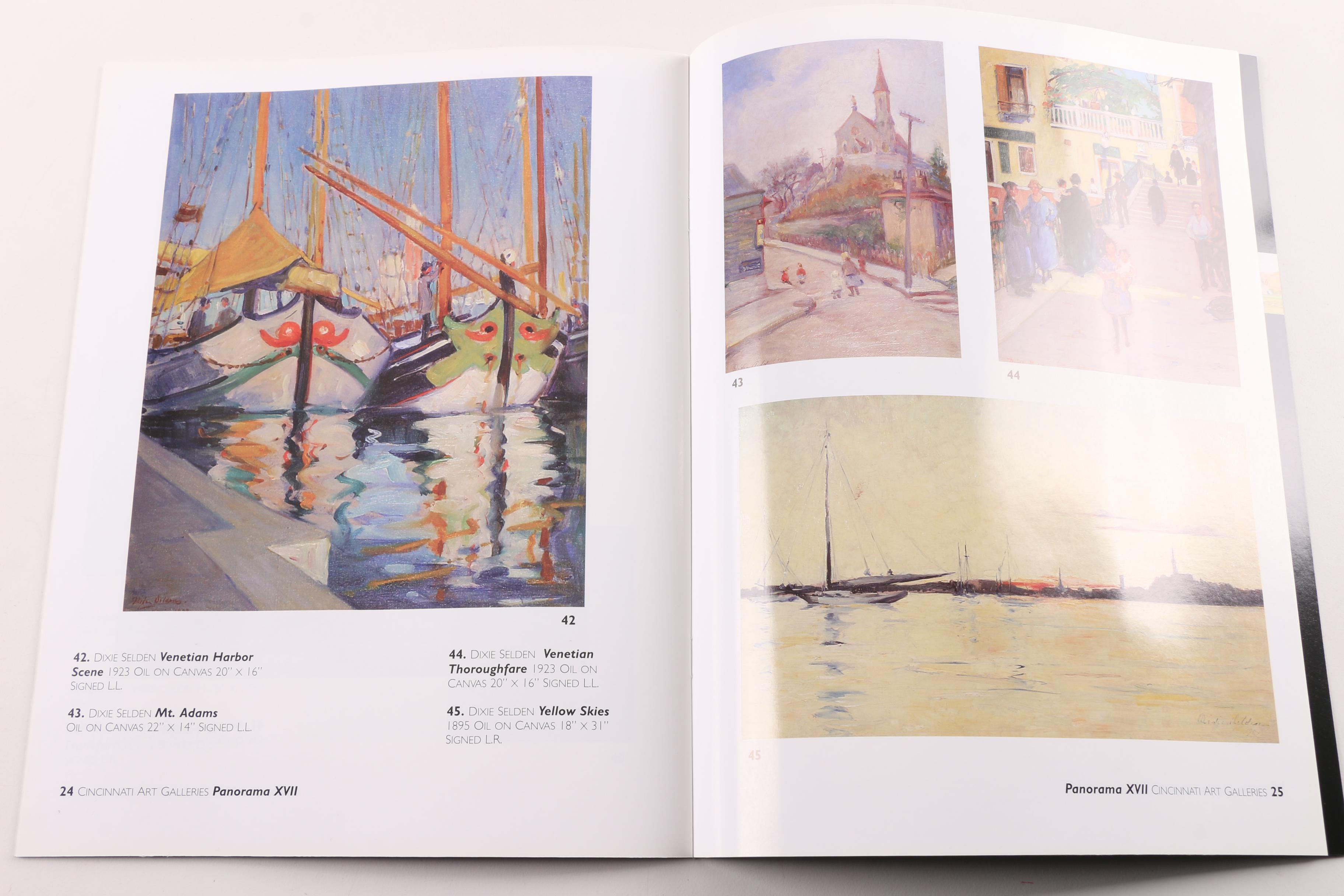 Art and Pottery Books Including Cincinnati Art Galleries Publications