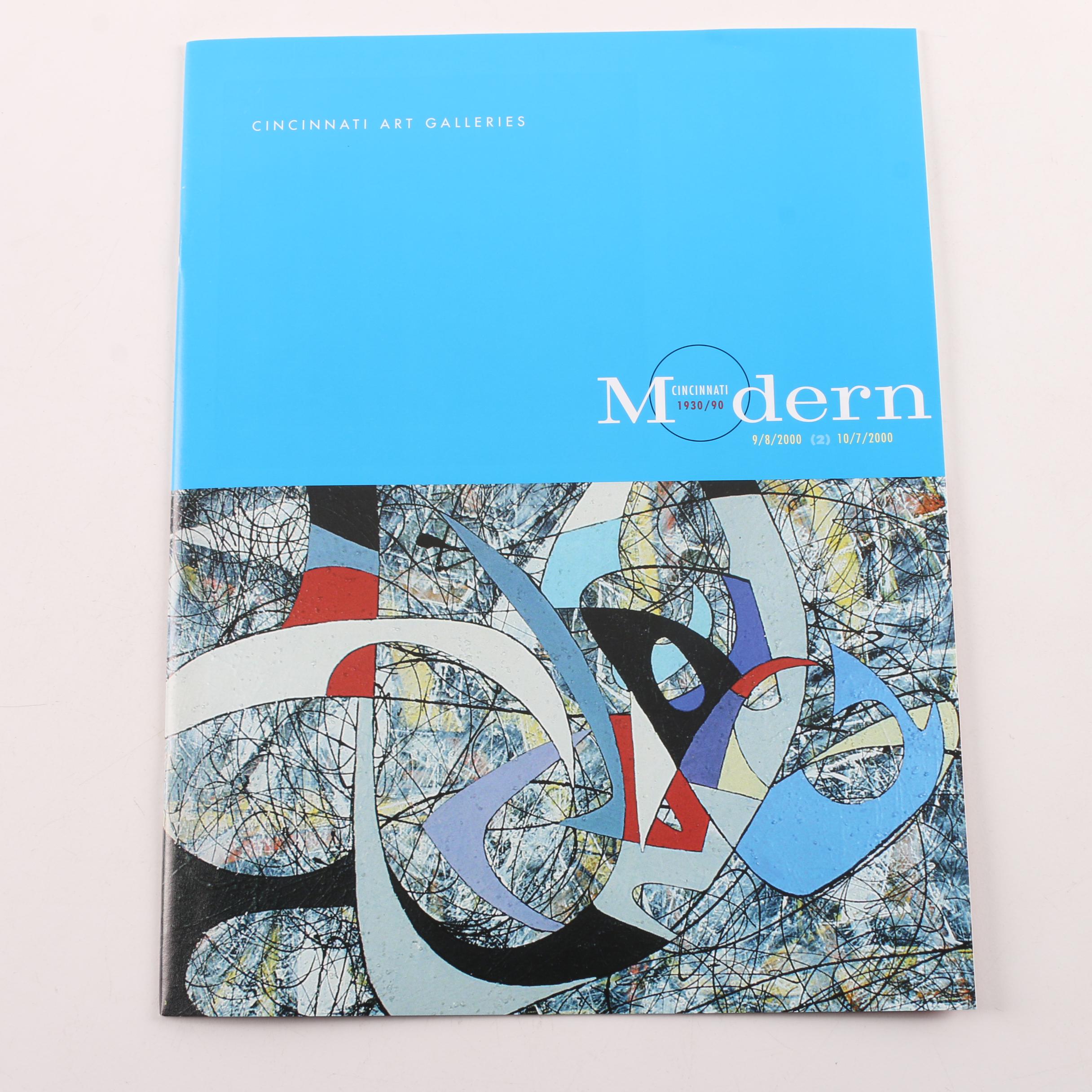 Art and Pottery Books Including Cincinnati Art Galleries Publications