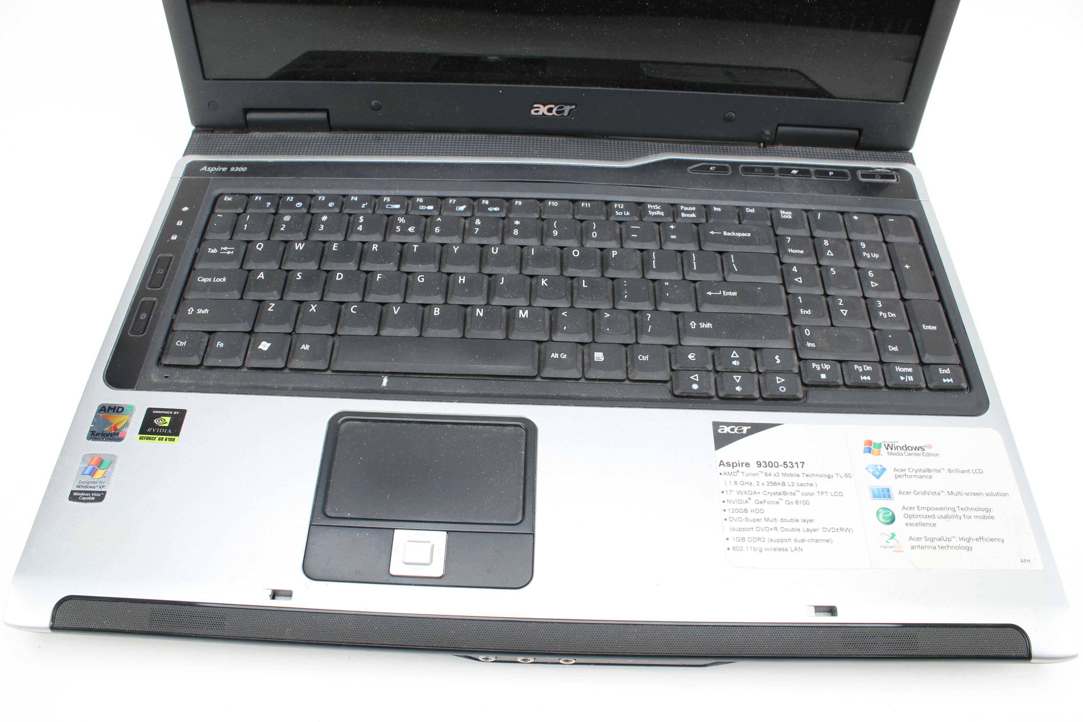Acer Aspire 9300-5317 Laptop Computer