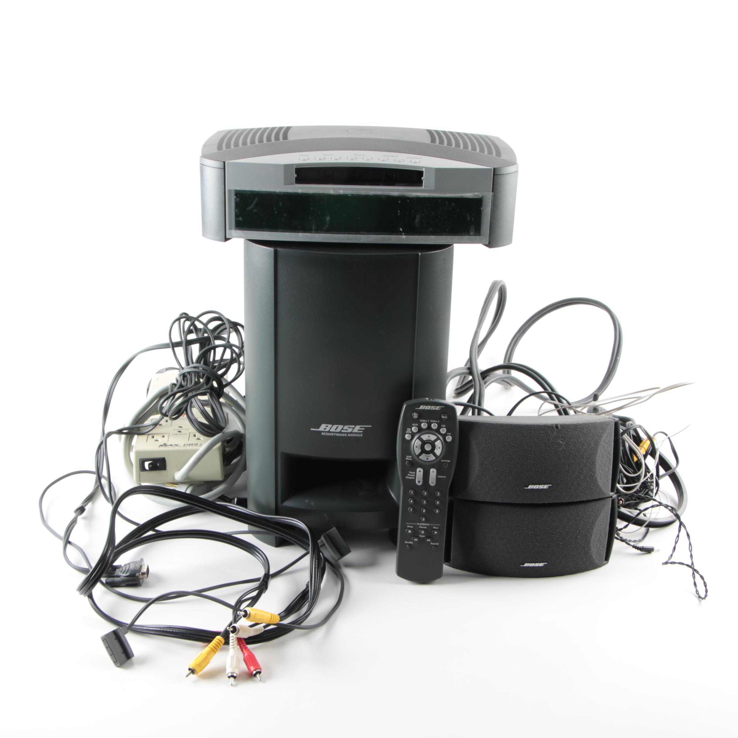 Bose AV3-2-1 Media Center and PS3-2-1 Speaker System