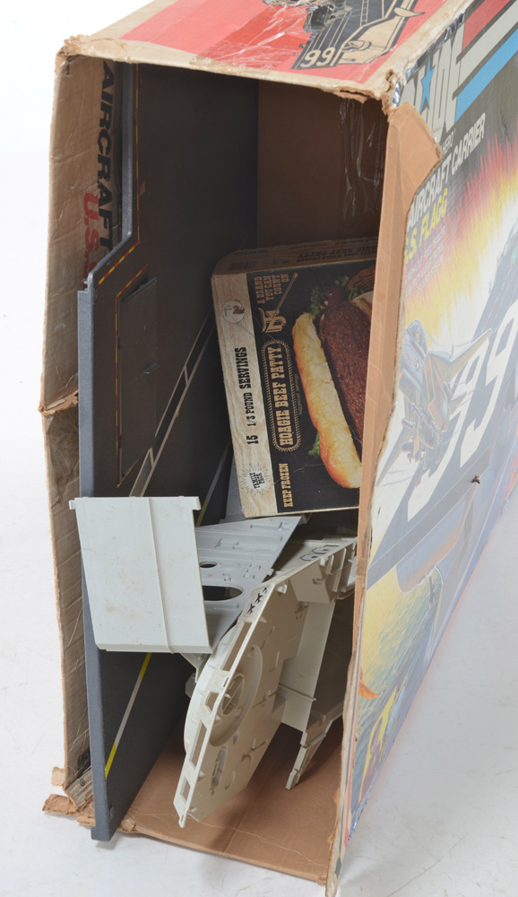 1985 G.I. Joe U.S.S. Flagg Aircraft Carrier Toy Set