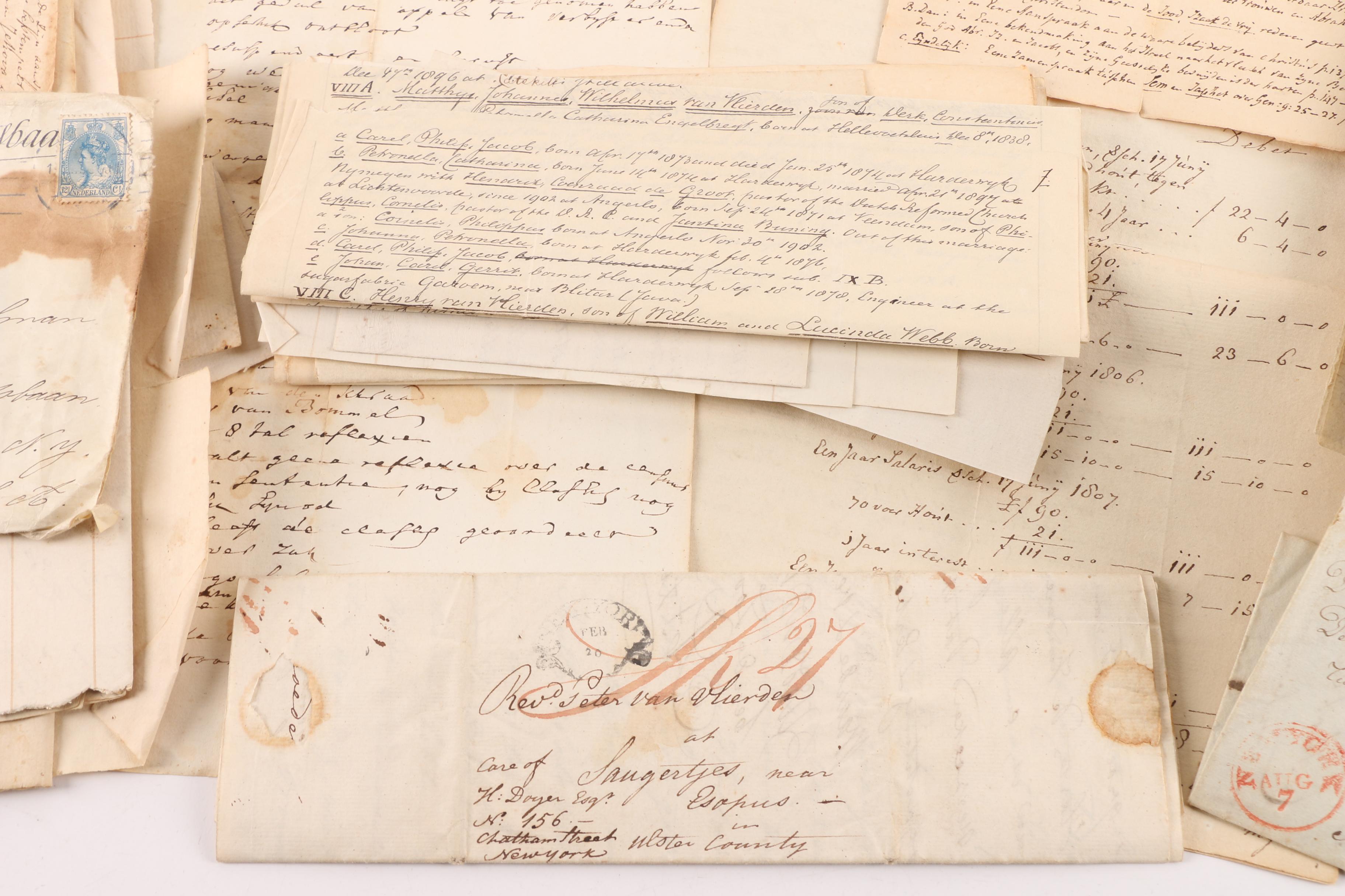 Antique Letters, Wills, Newspaper And More