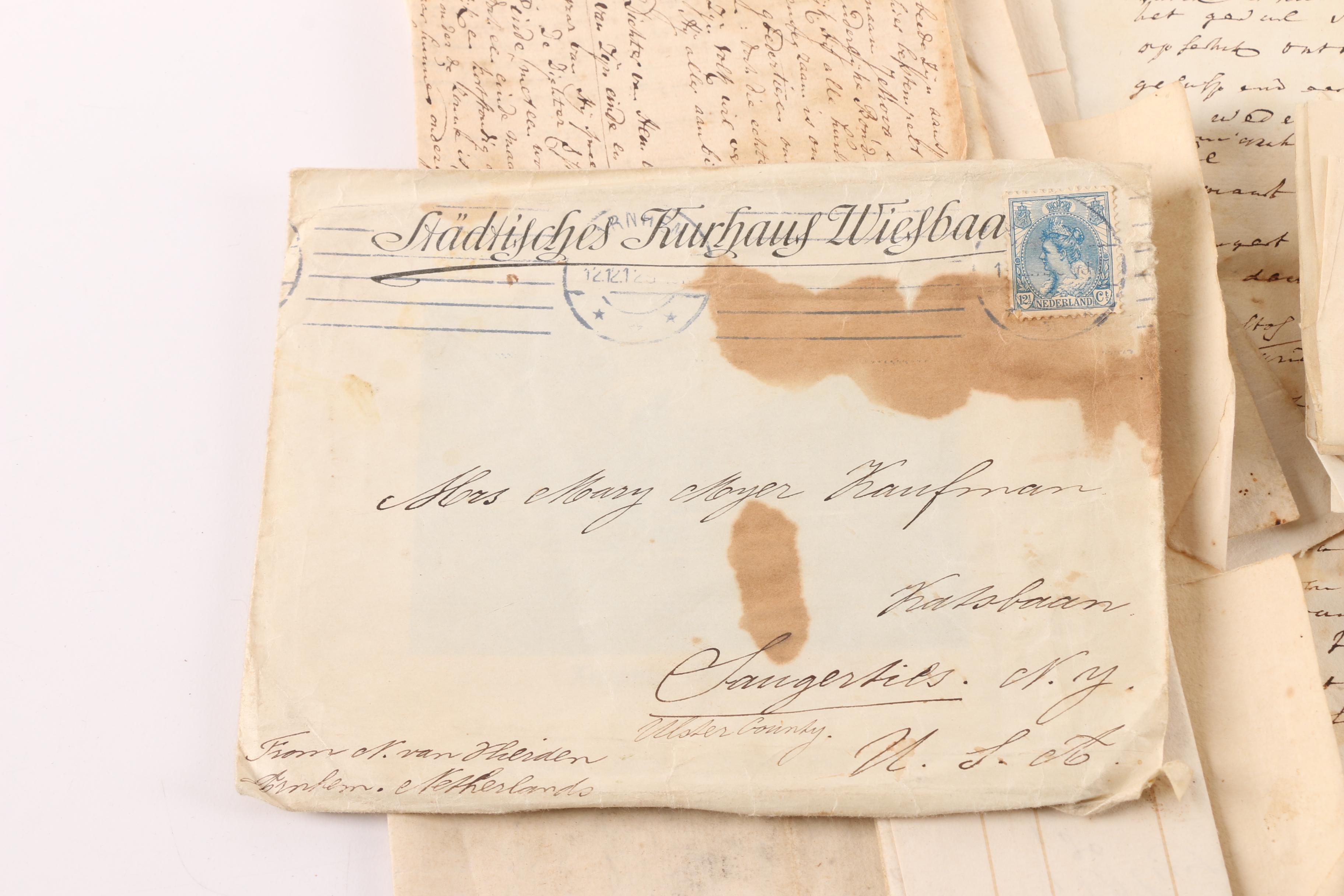 Antique Letters, Wills, Newspaper And More