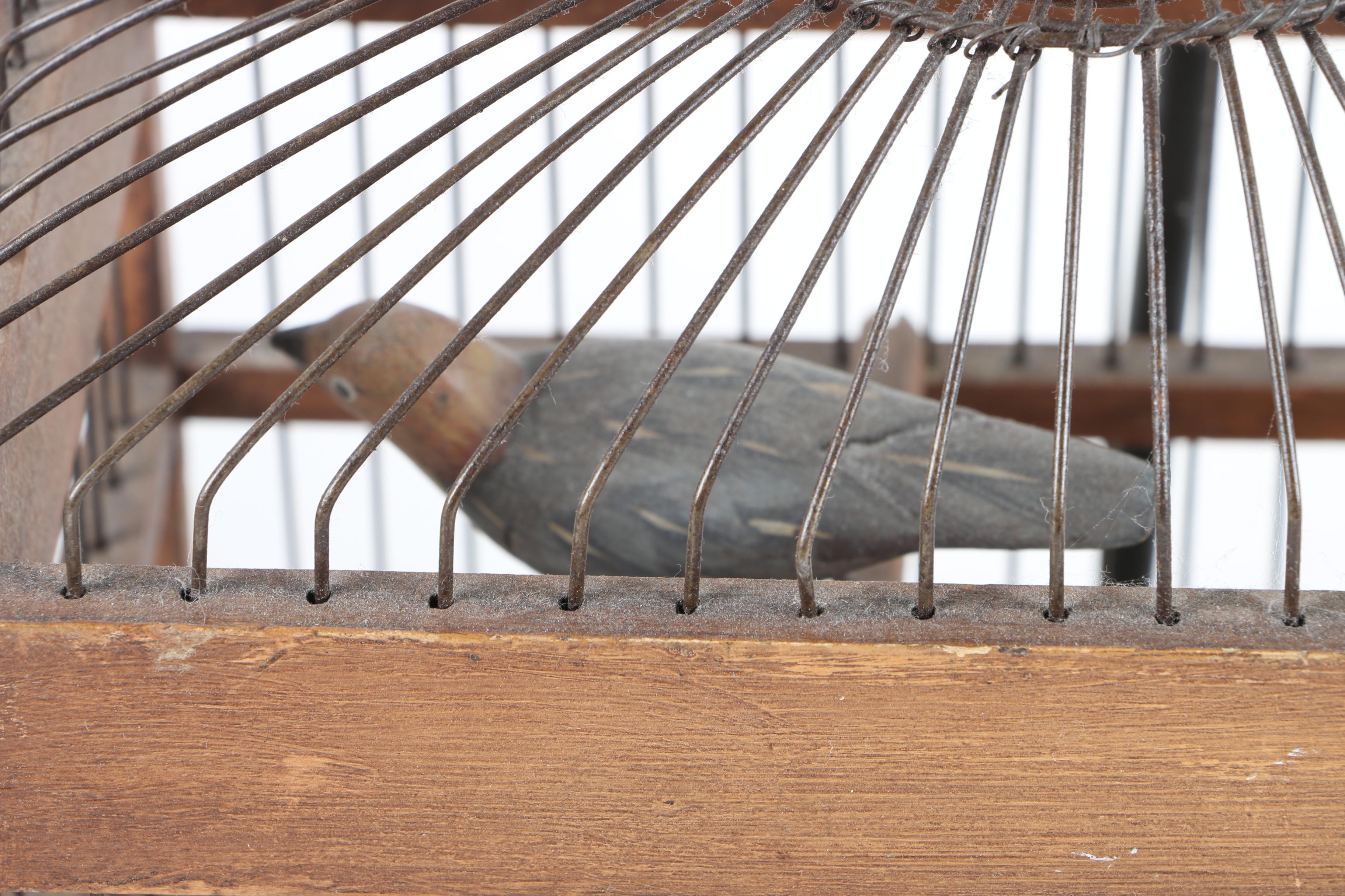 Decorative Birdcage Table Lamp