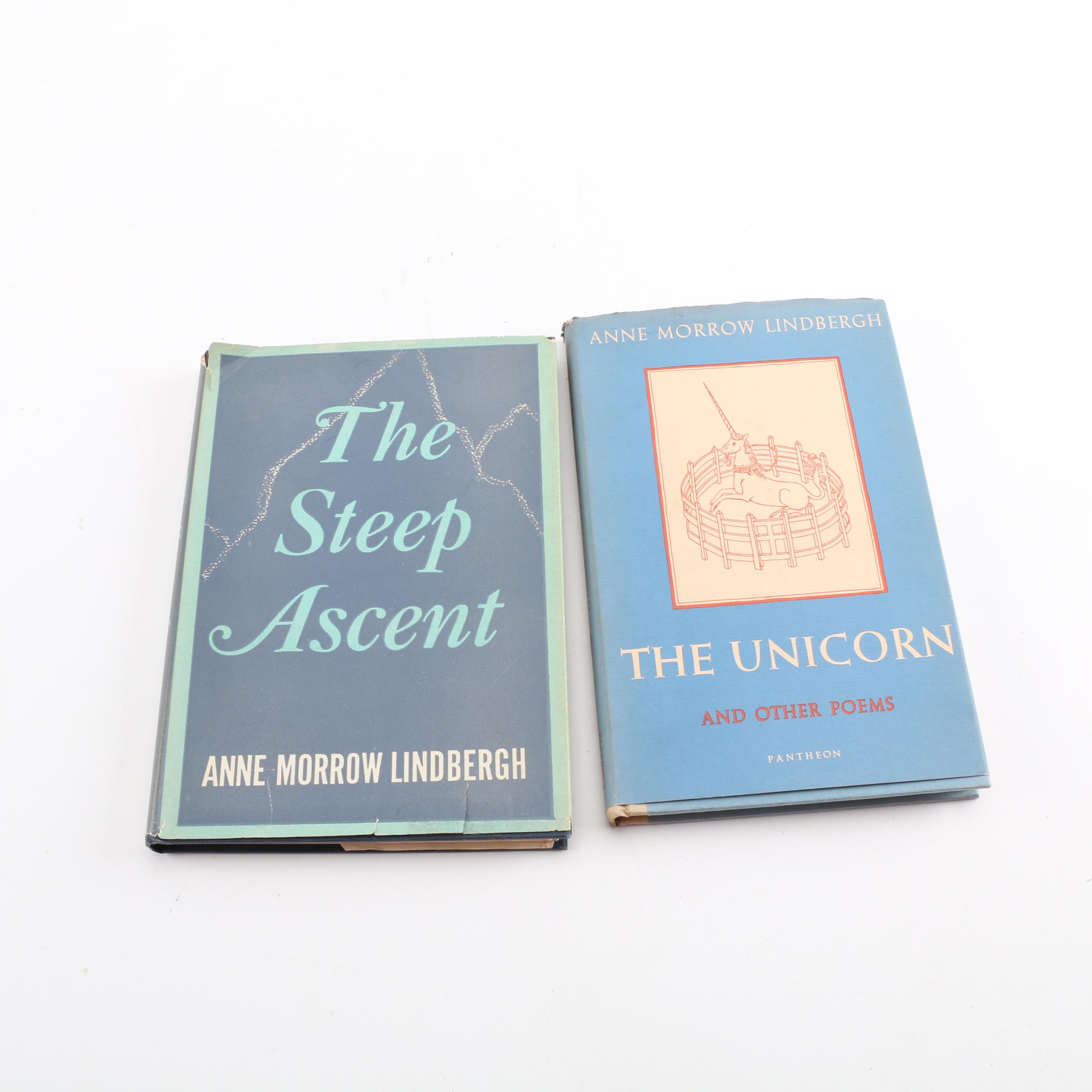 Anne Morrow Lindbergh Books Including "The Unicorn and Other Poems"