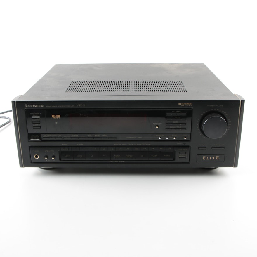 Pioneer VSX-52 AV Stereo Receiver