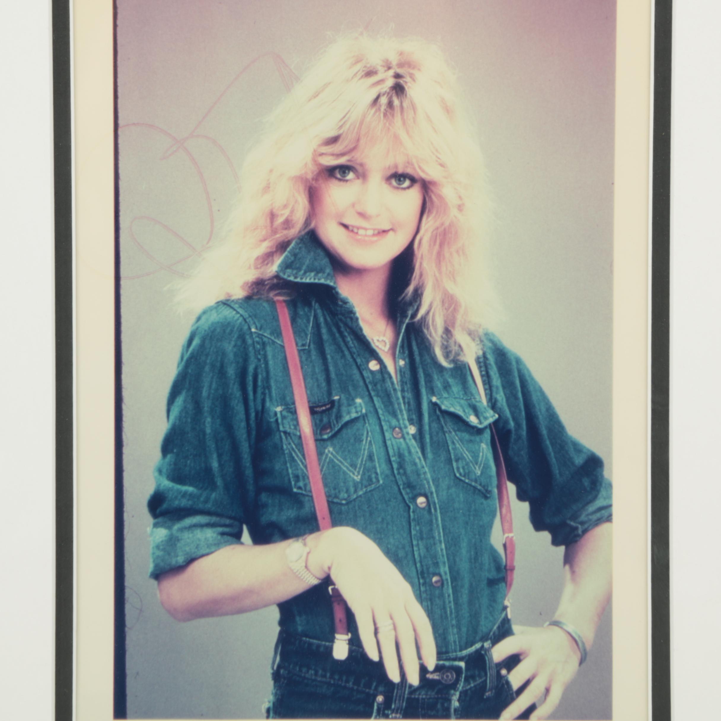 Goldie Hawn and Jennifer Love Hewitt Autographed Photographs