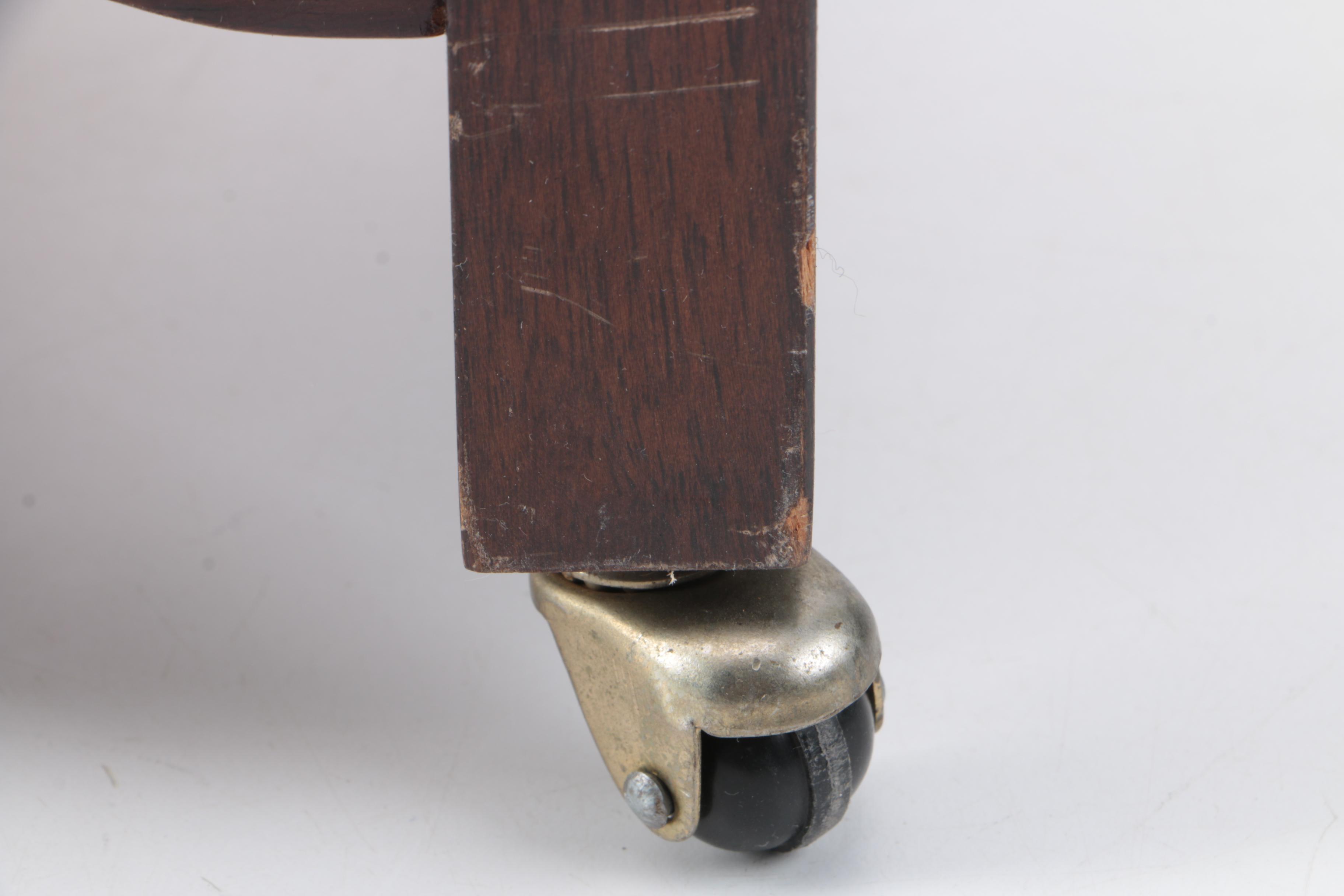 Spindle Sided Magazine Rack on Casters