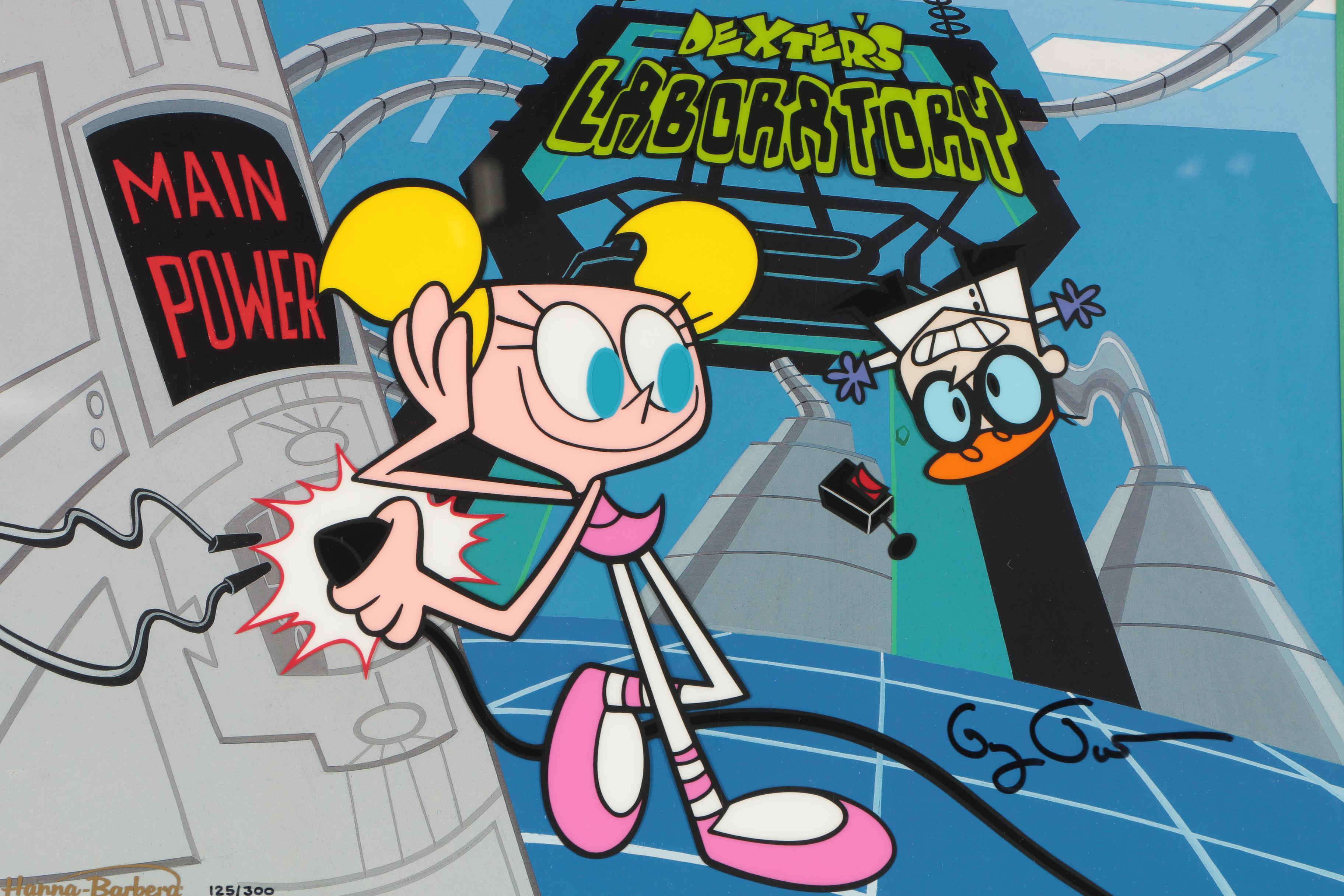 Hanna-Barbera Signed Limited Edition Animation Sericel "Dexter's Laboratory"