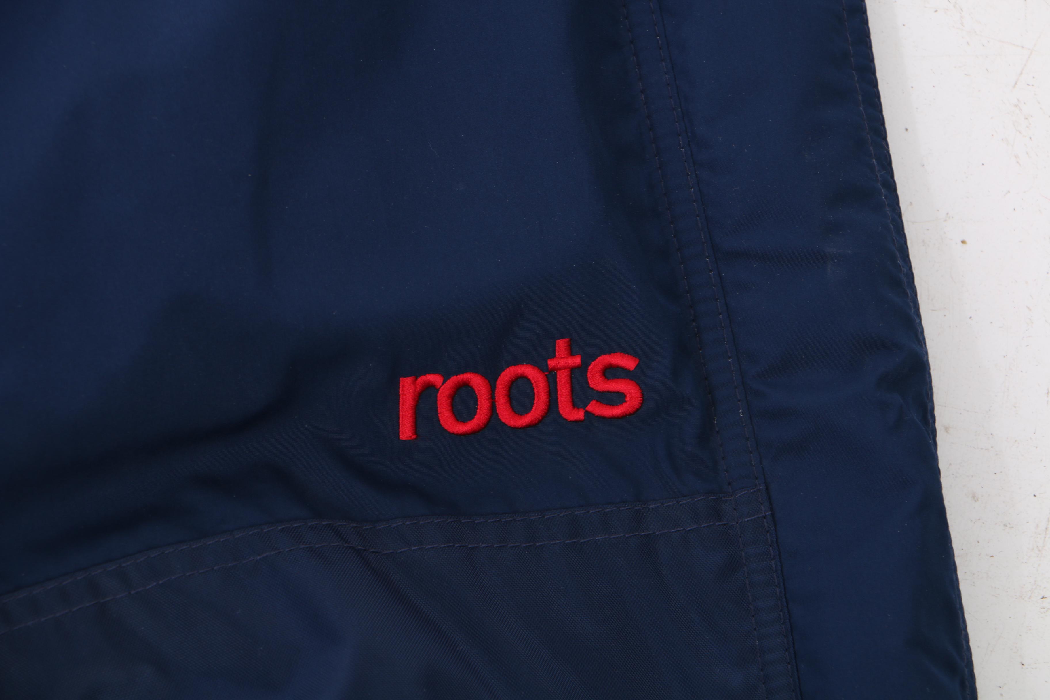 Roots Polyester Warm Up Pants for Salt Lake 2002 USA Olympic Team