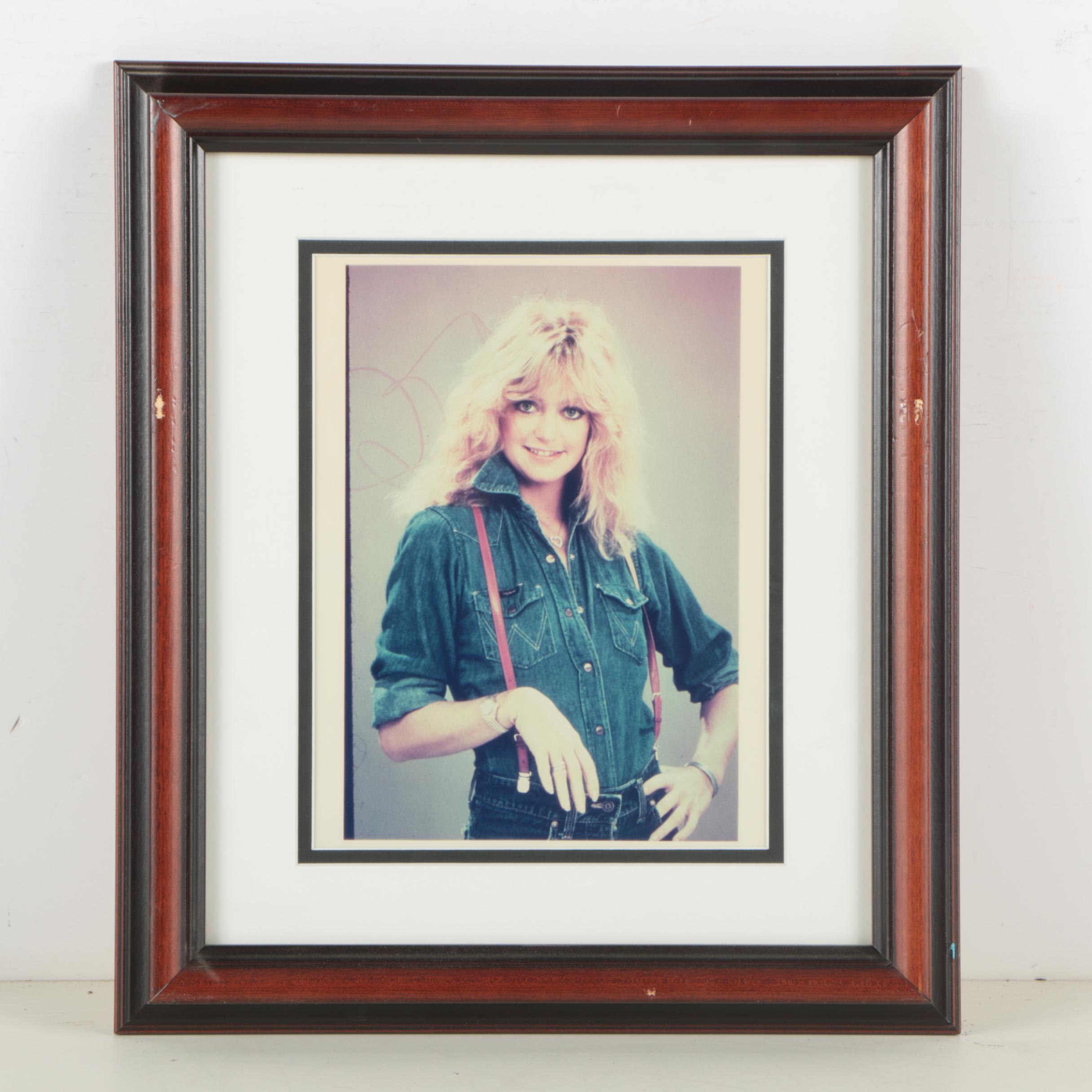 Goldie Hawn and Jennifer Love Hewitt Autographed Photographs