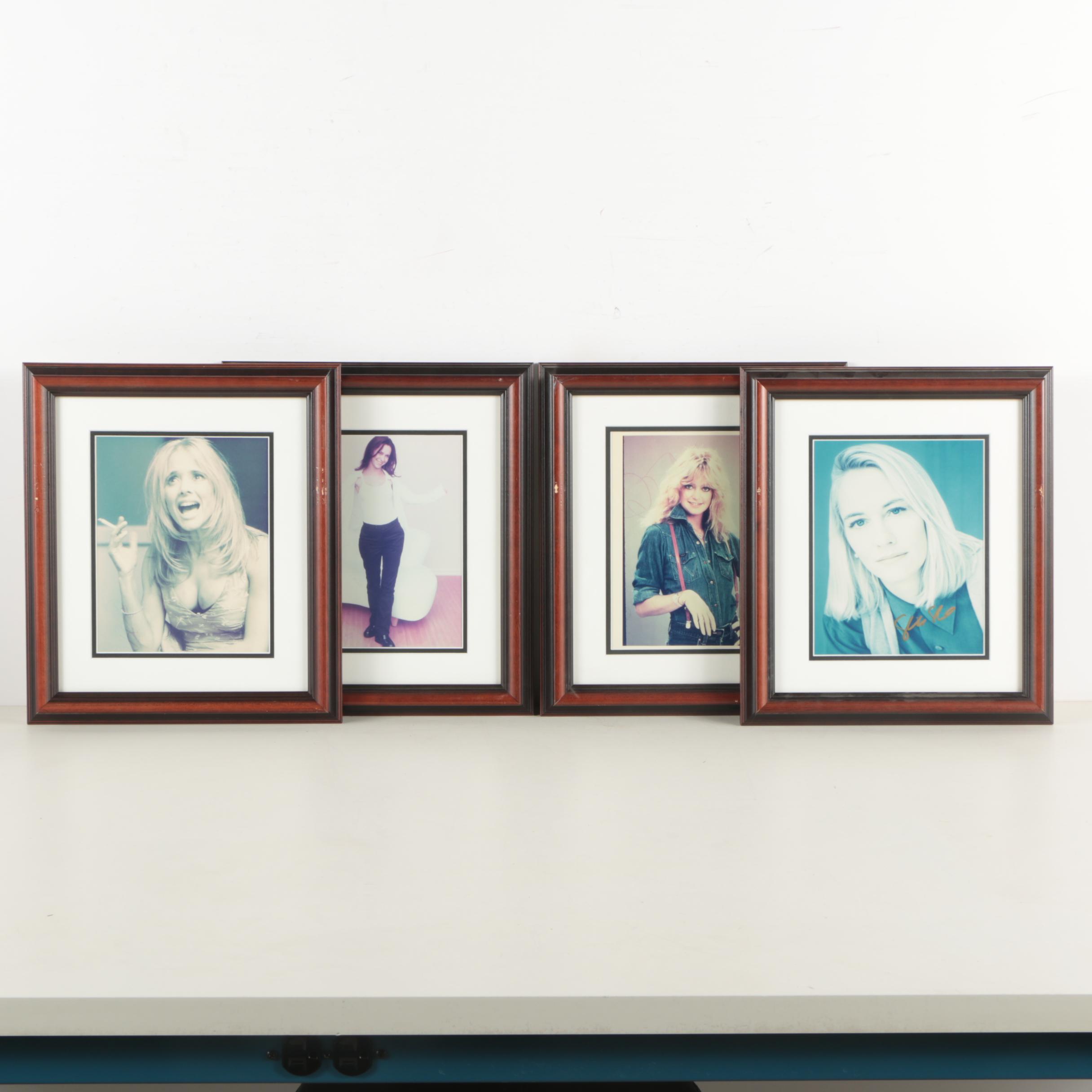 Goldie Hawn and Jennifer Love Hewitt Autographed Photographs
