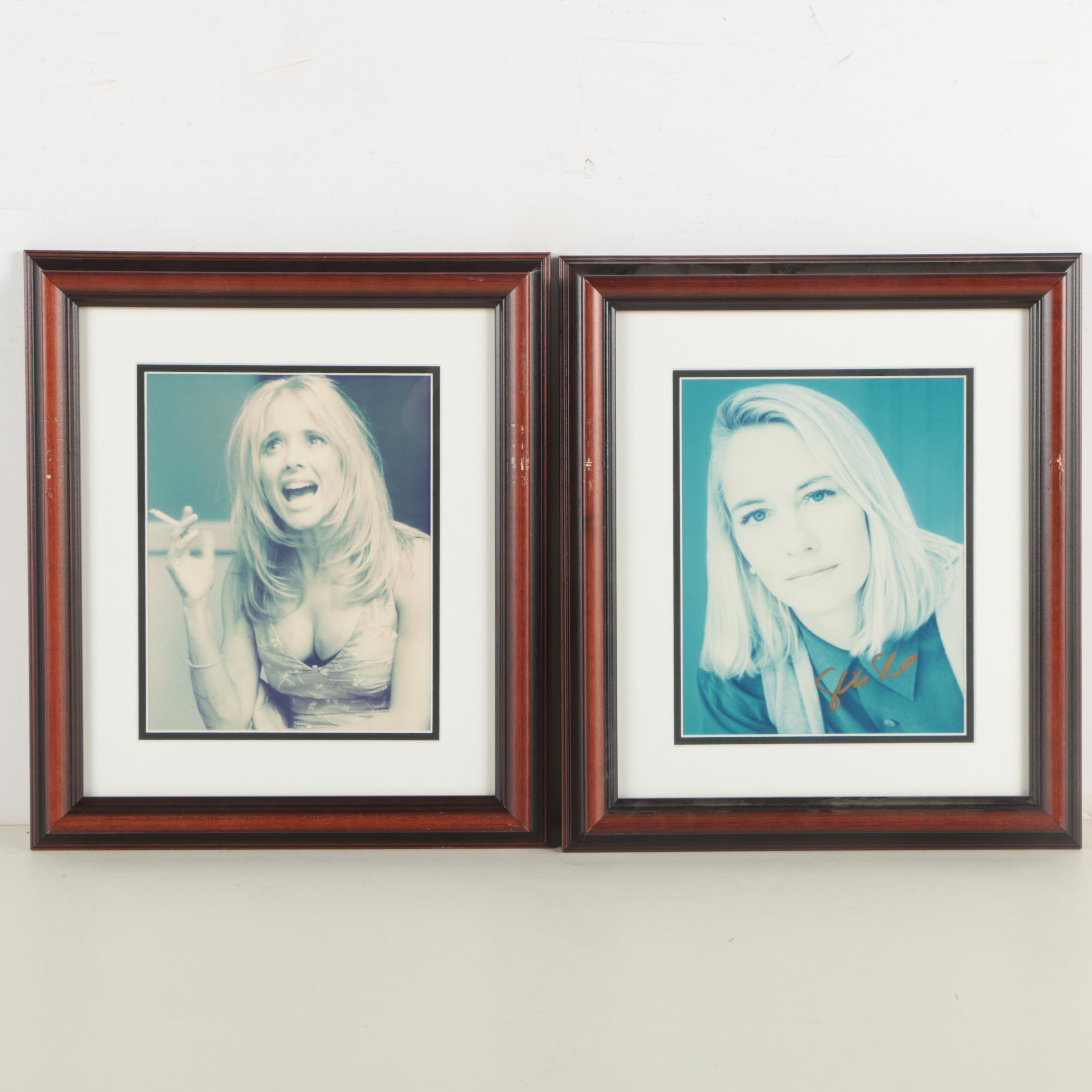 Goldie Hawn and Jennifer Love Hewitt Autographed Photographs