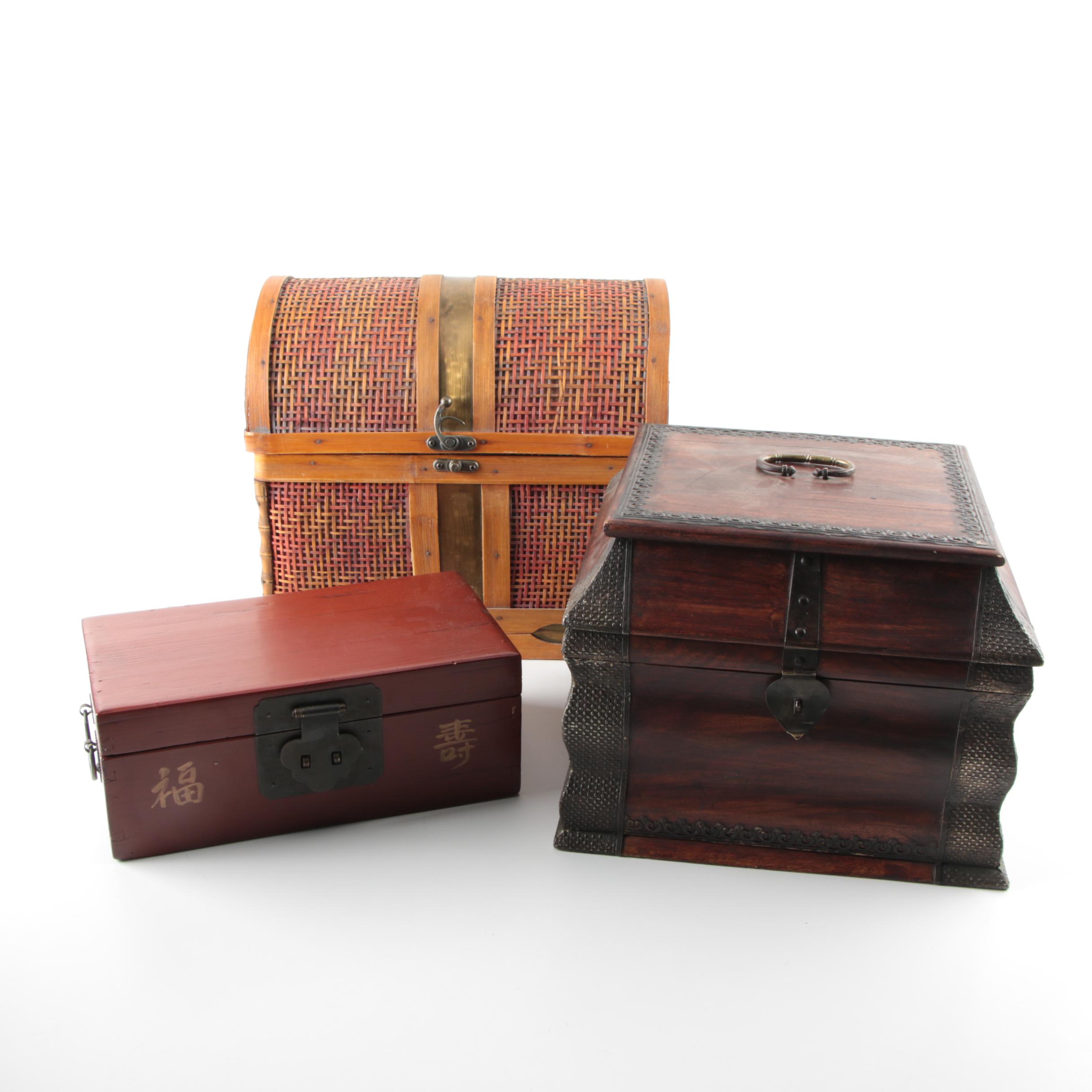 Three Decorative Boxes