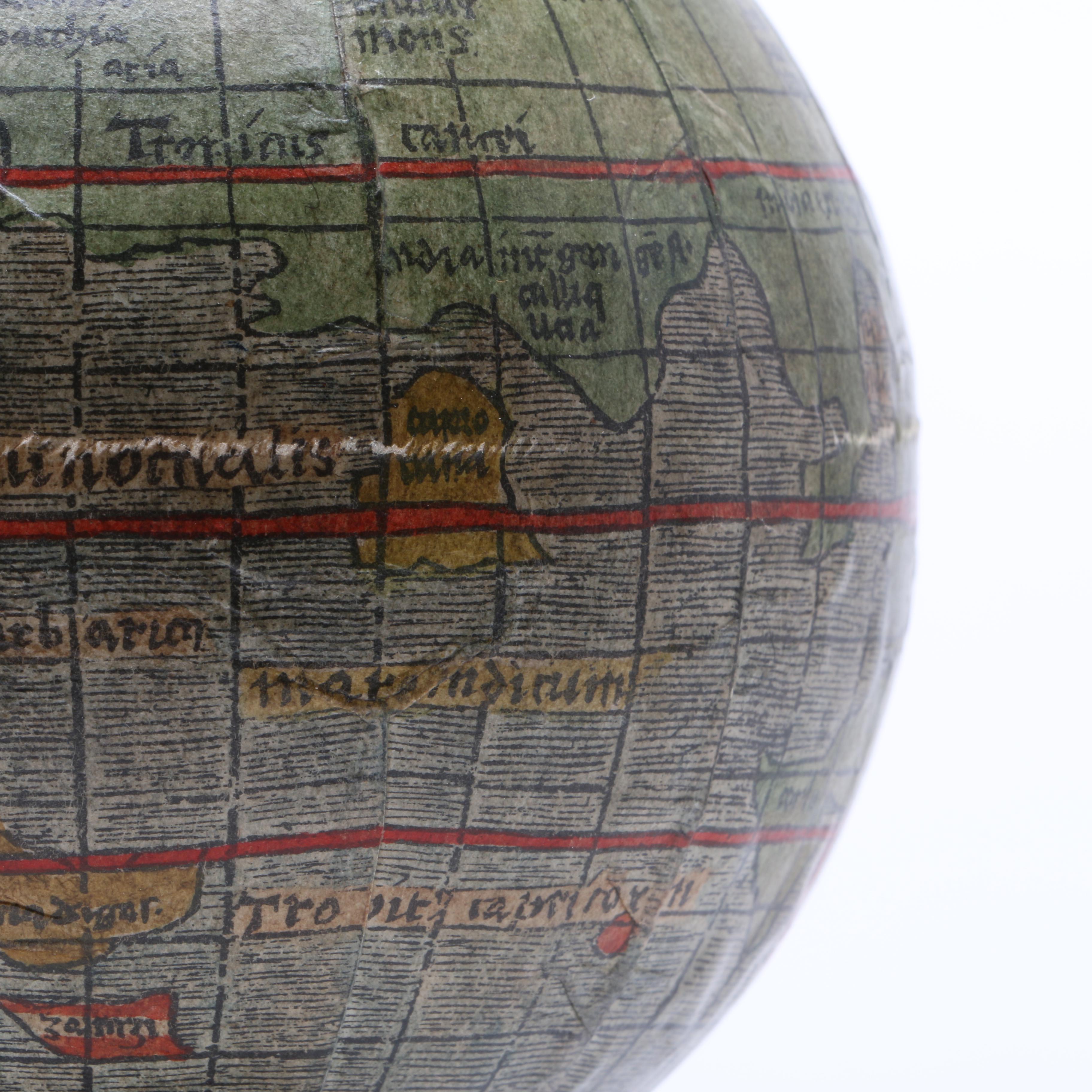 Facsimile of 16th Century Globe by Christian Nebehay, Vienna