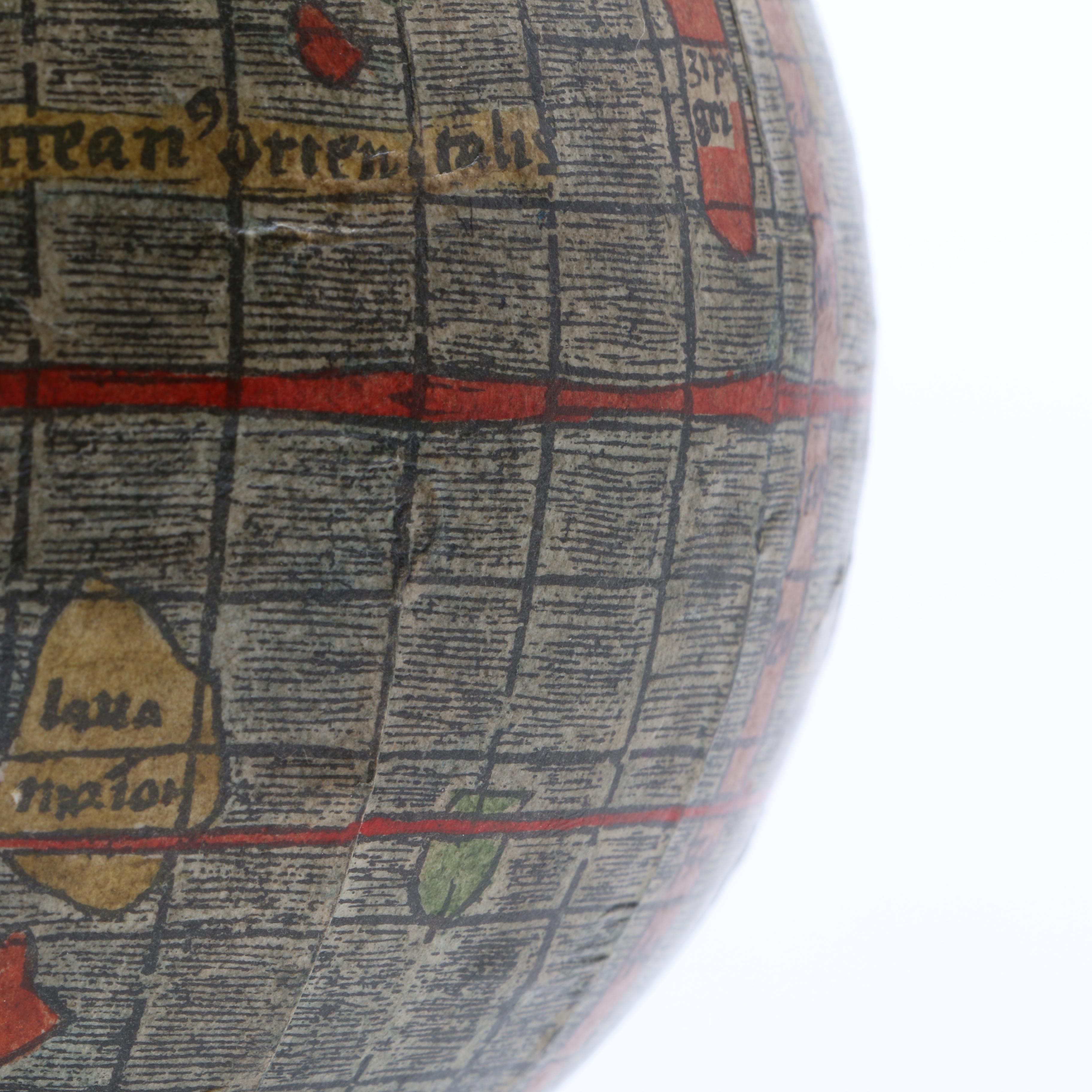 Facsimile of 16th Century Globe by Christian Nebehay, Vienna