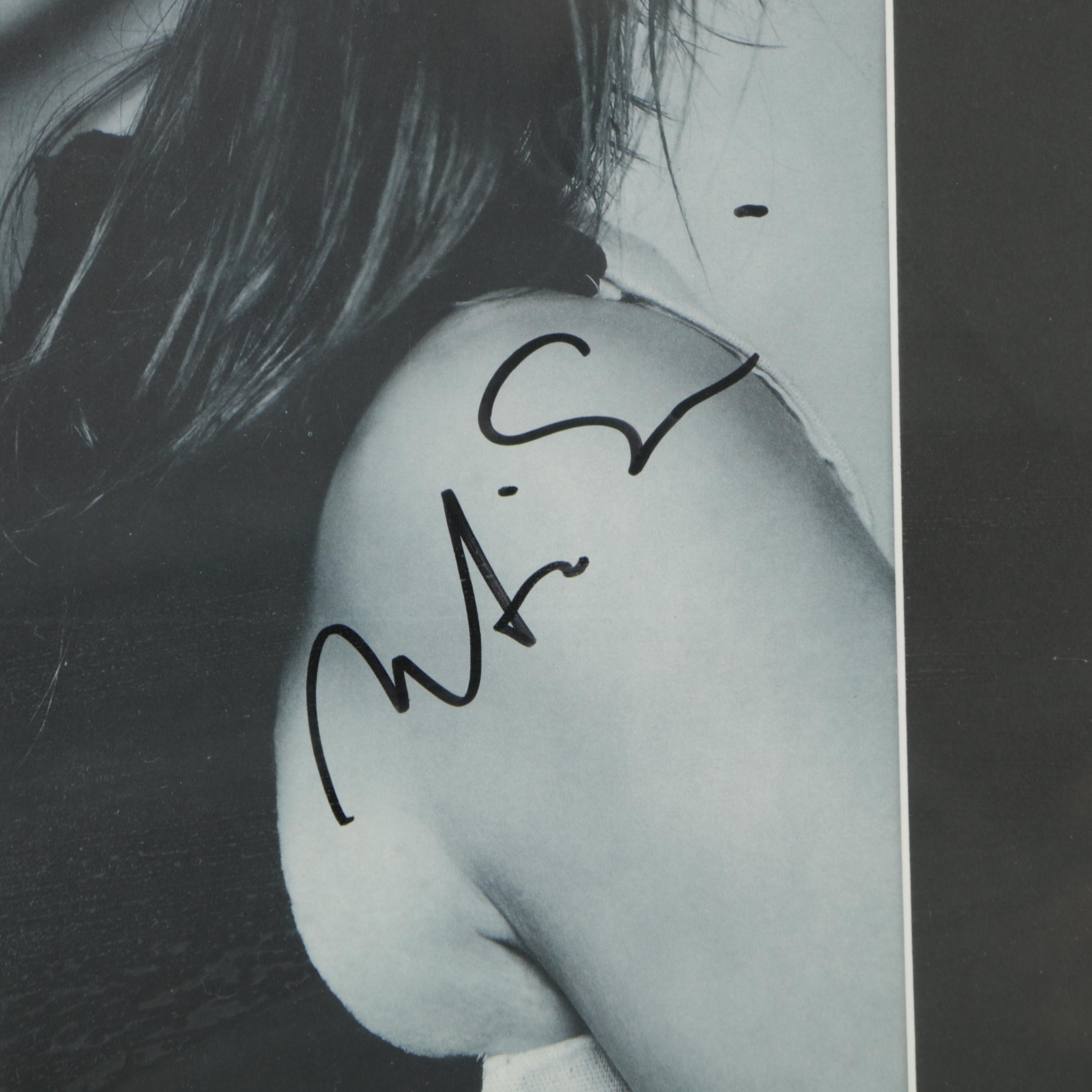 Liv Tyler and Mira Sorvino Autographed Photographs