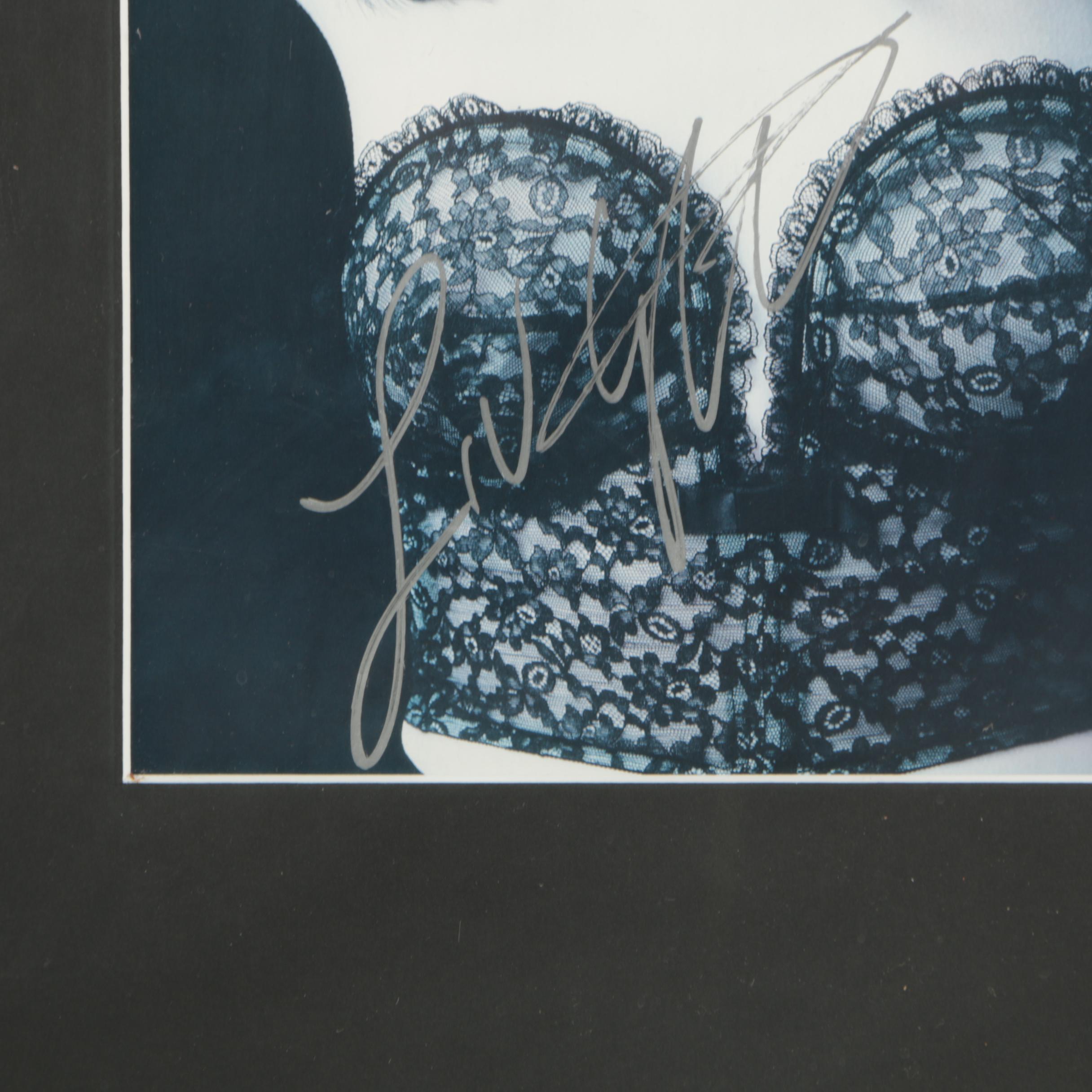 Liv Tyler and Mira Sorvino Autographed Photographs