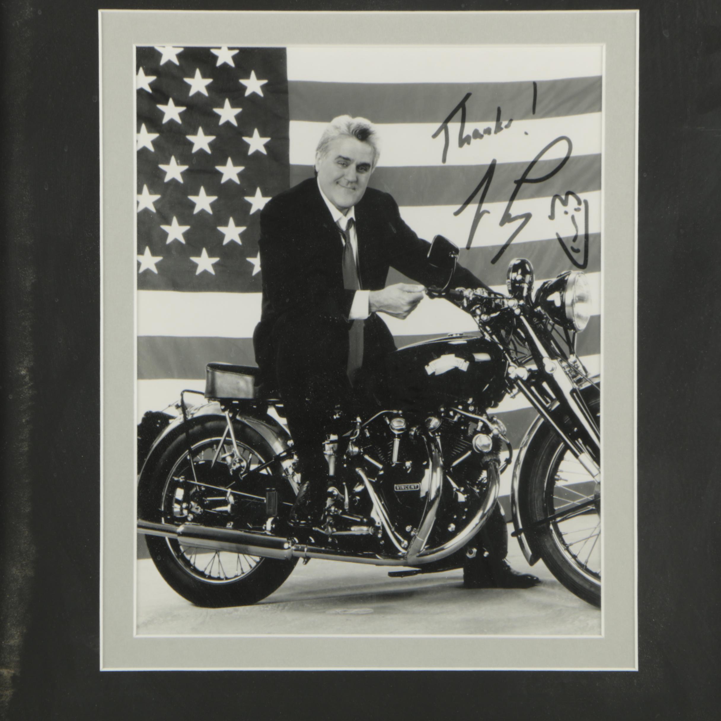 Jay Leno Autographed Photograph