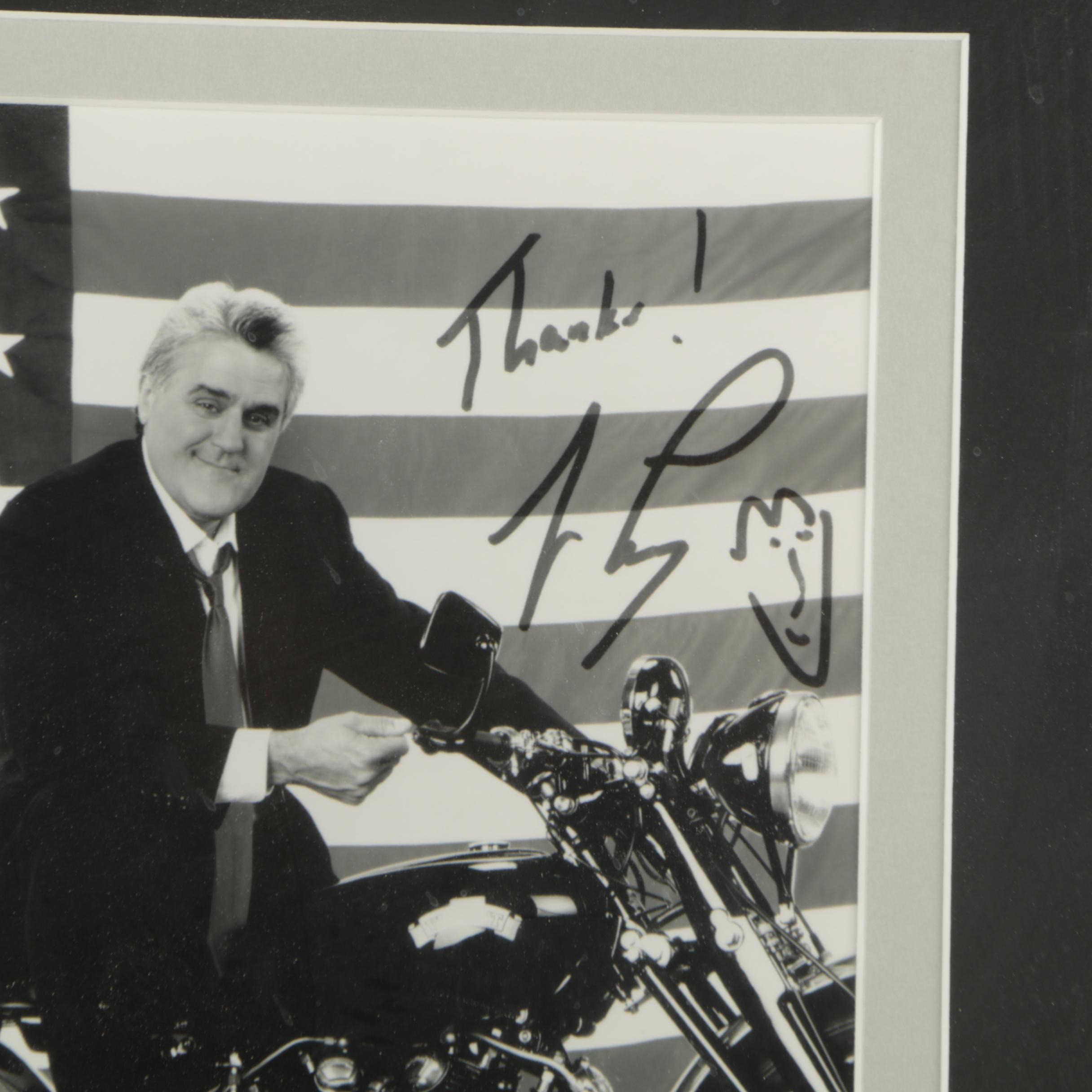 Jay Leno Autographed Photograph