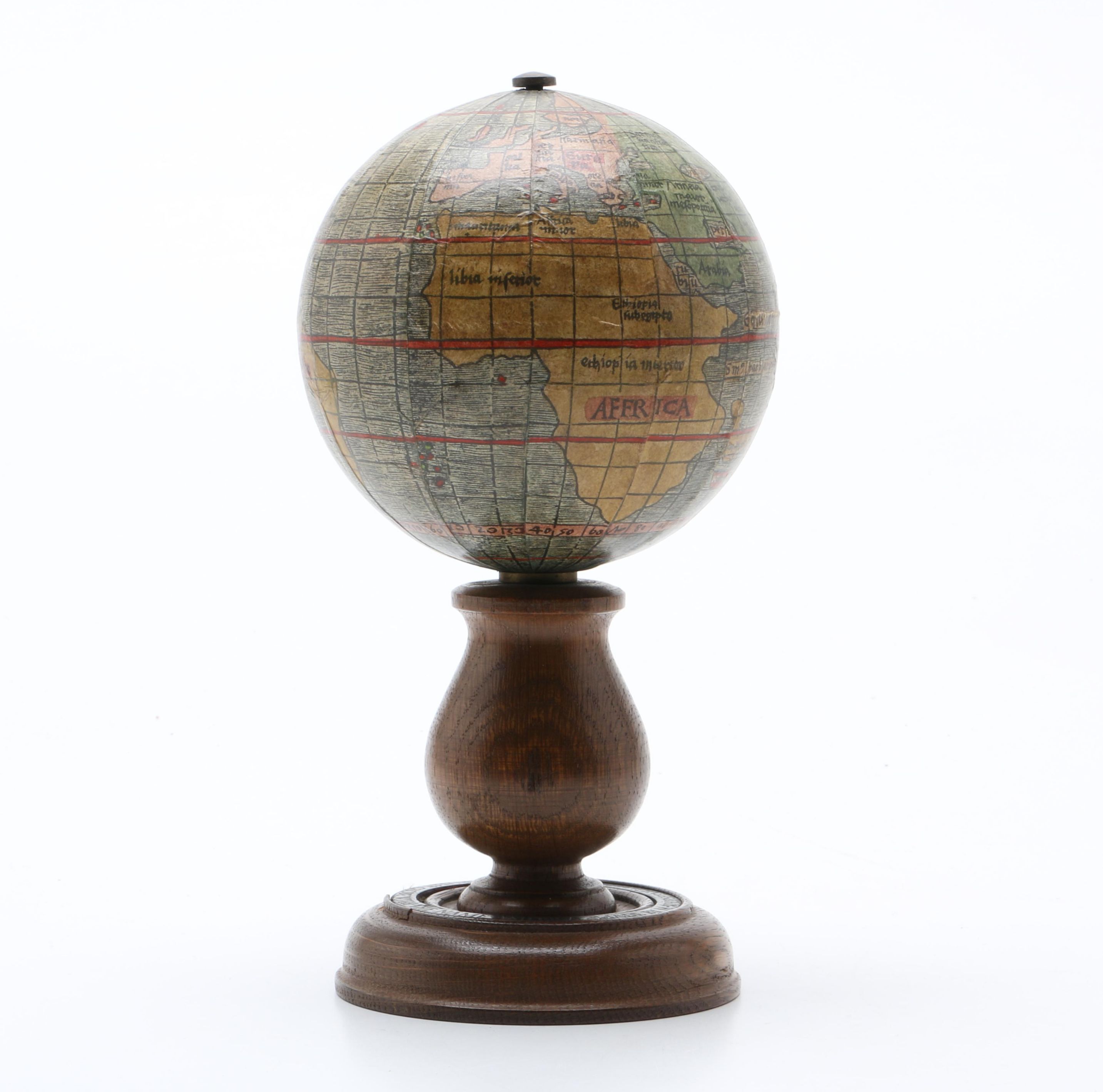 Facsimile of 16th Century Globe by Christian Nebehay, Vienna