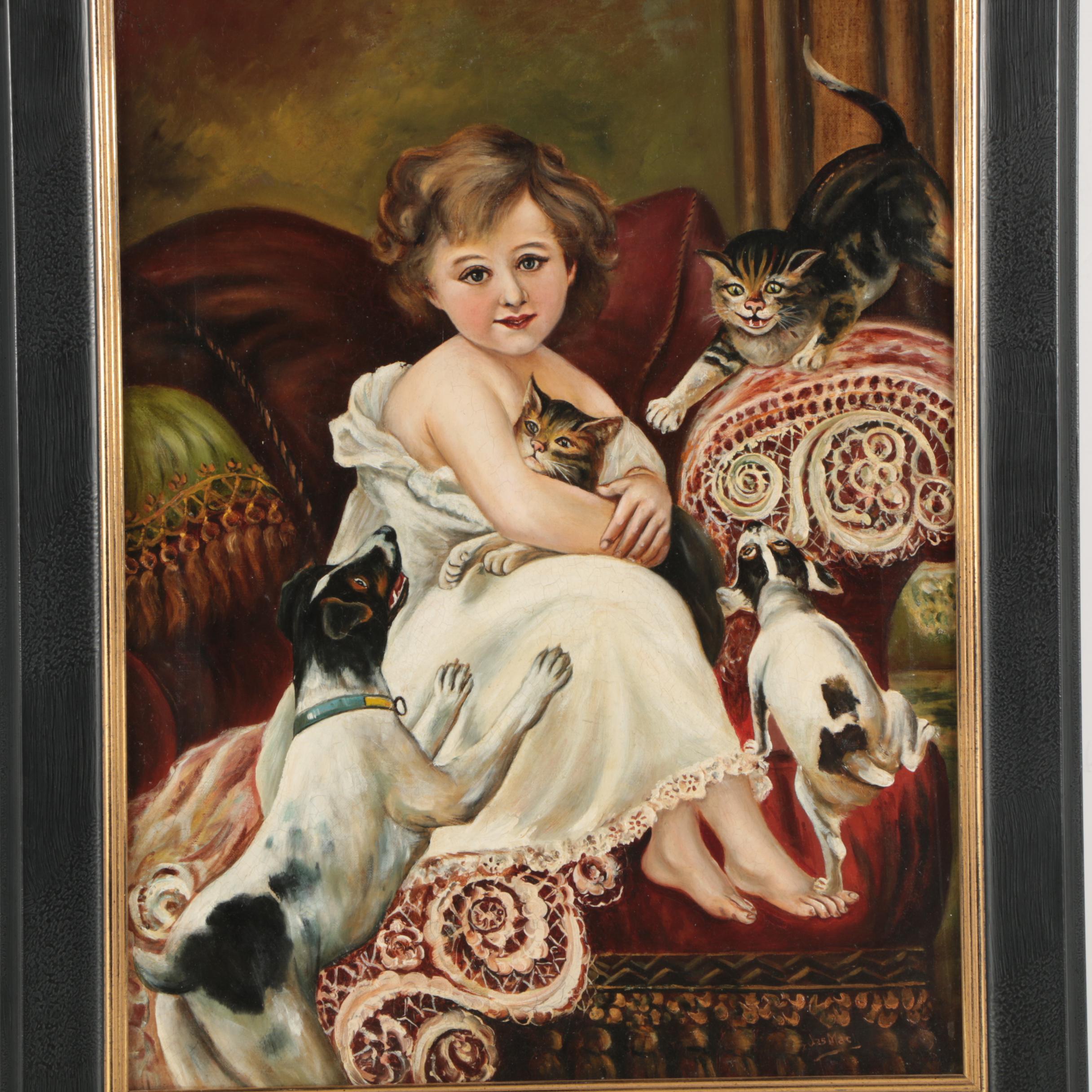 Oil Painting of Portrait