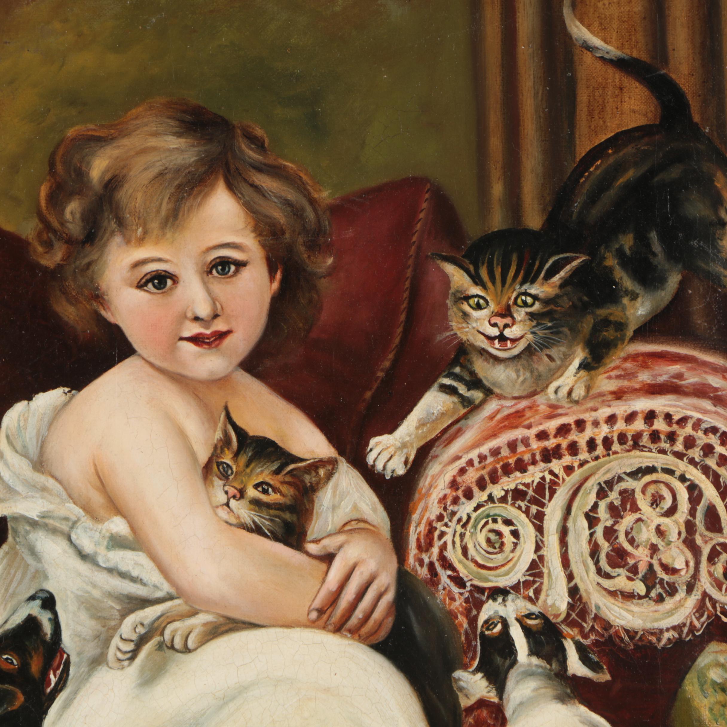 Oil Painting of Portrait