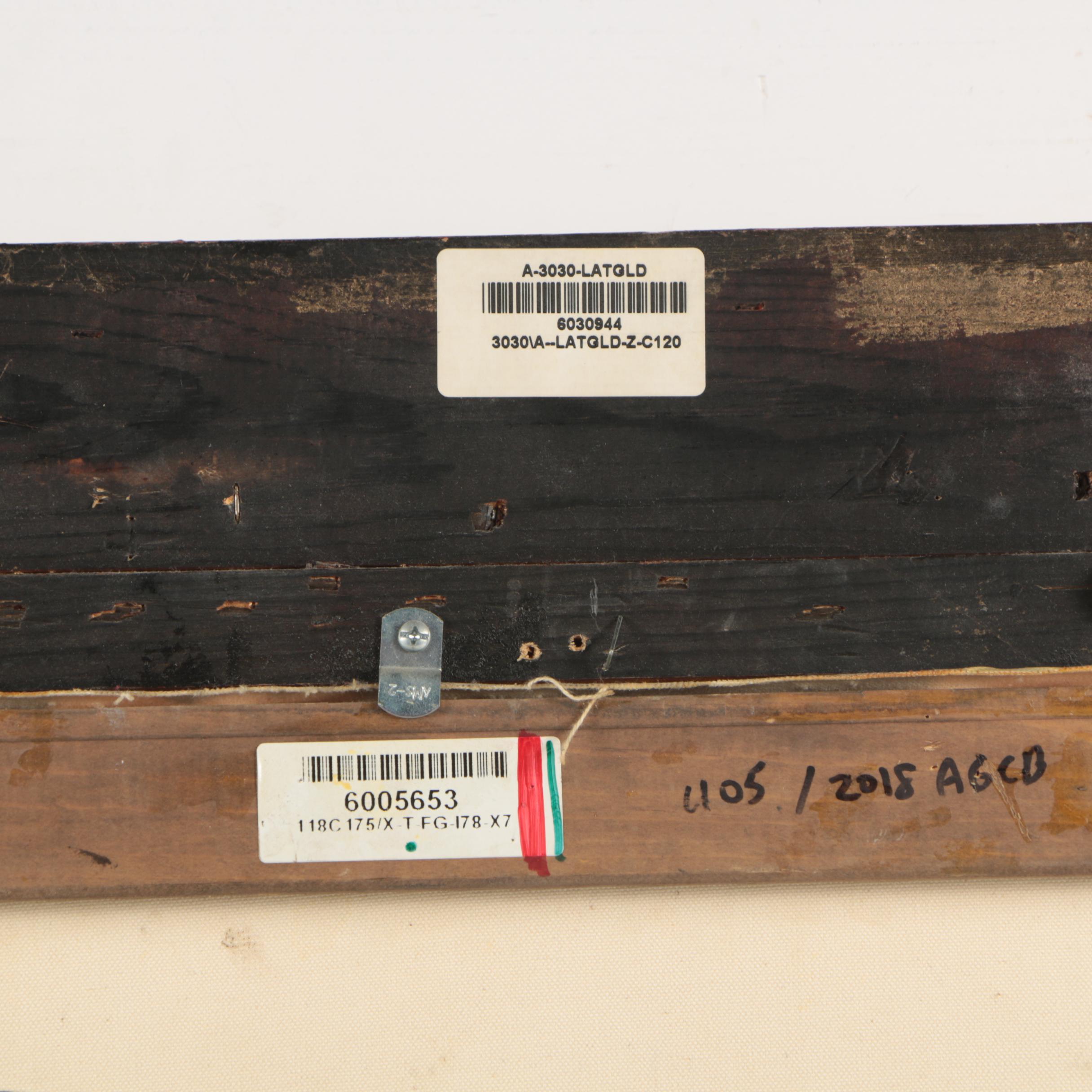 Goldman Oil Painting After Detail of Raphael's "The Holy Family of Francis I"