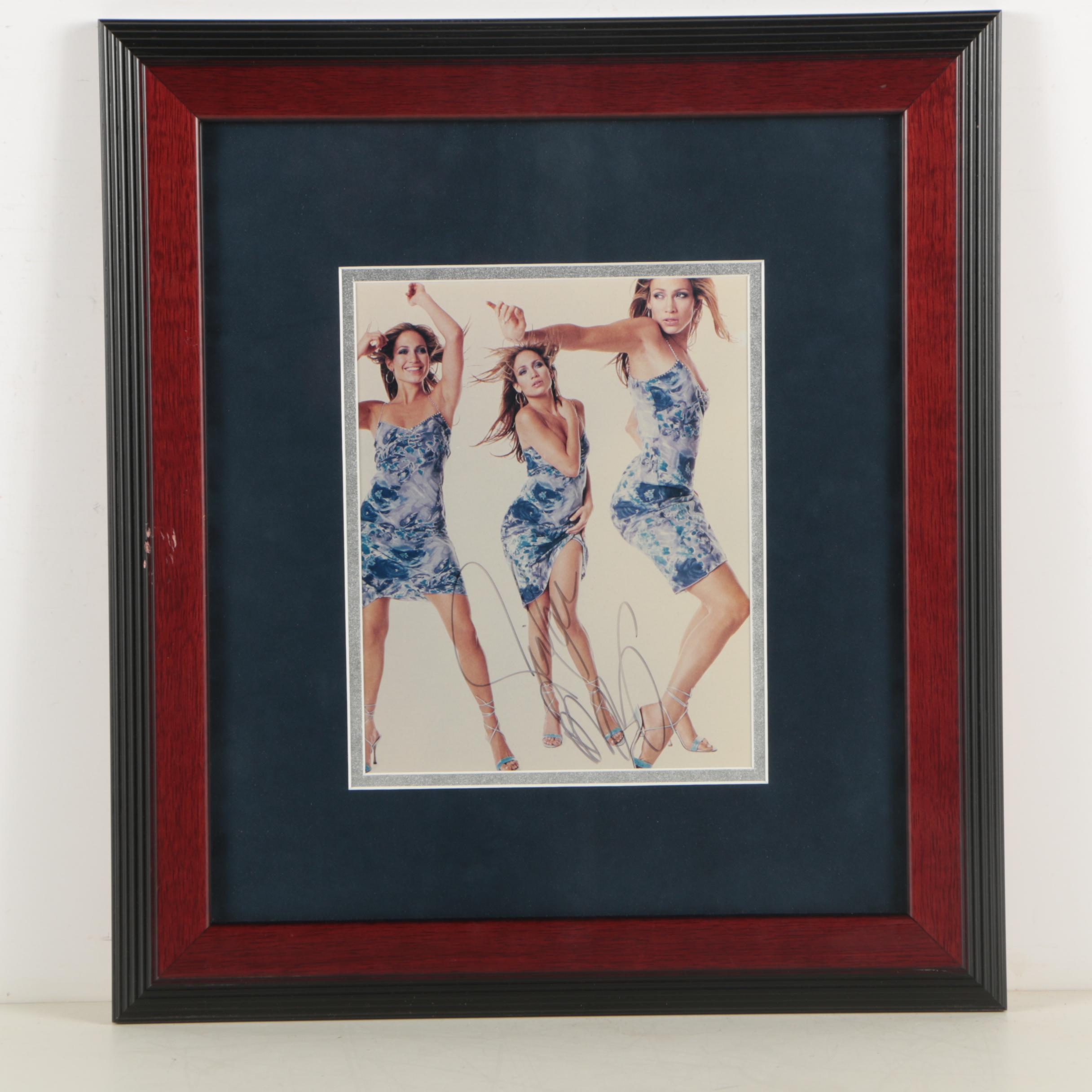 Jennifer Lopez Autographed Photograph