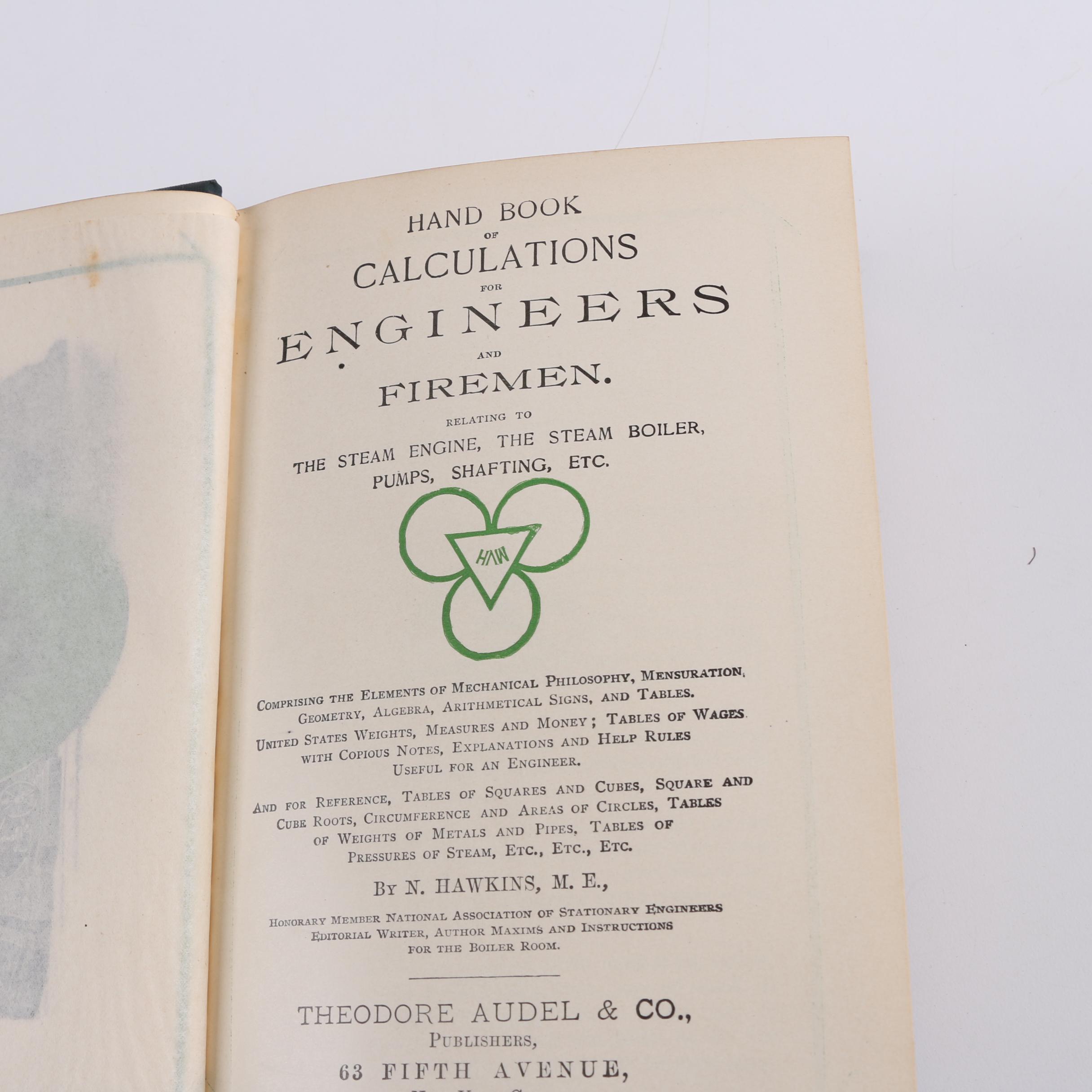 Antique Engineering Books