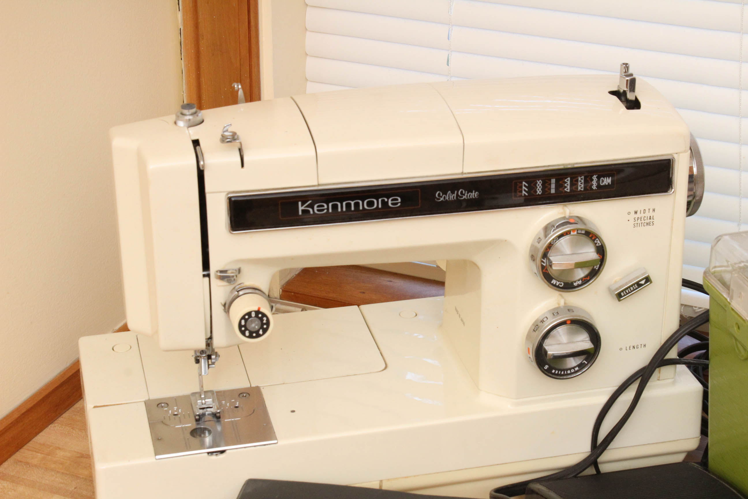 Kenmore Sewing Machine and Supplies