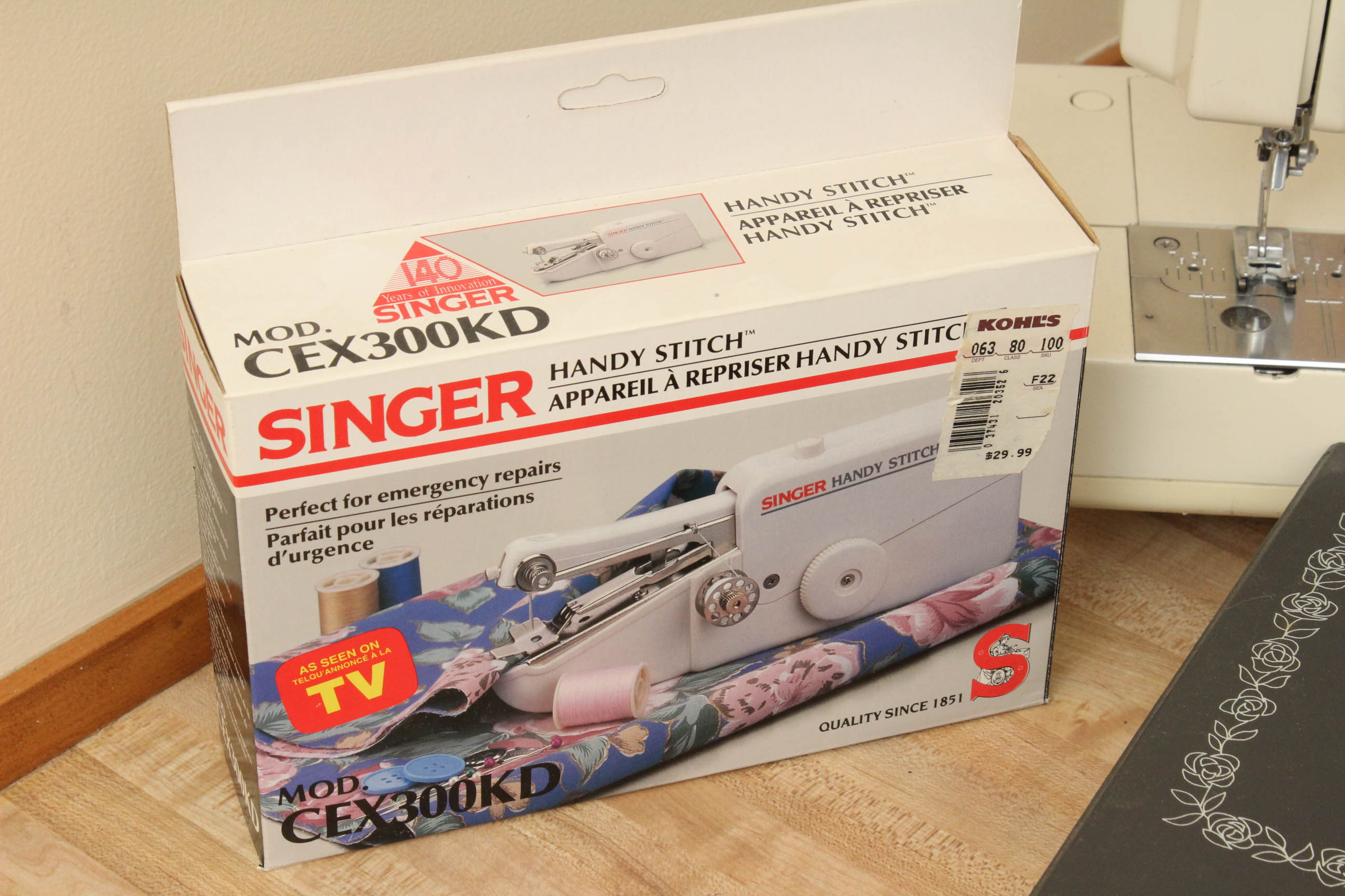 Kenmore Sewing Machine and Supplies