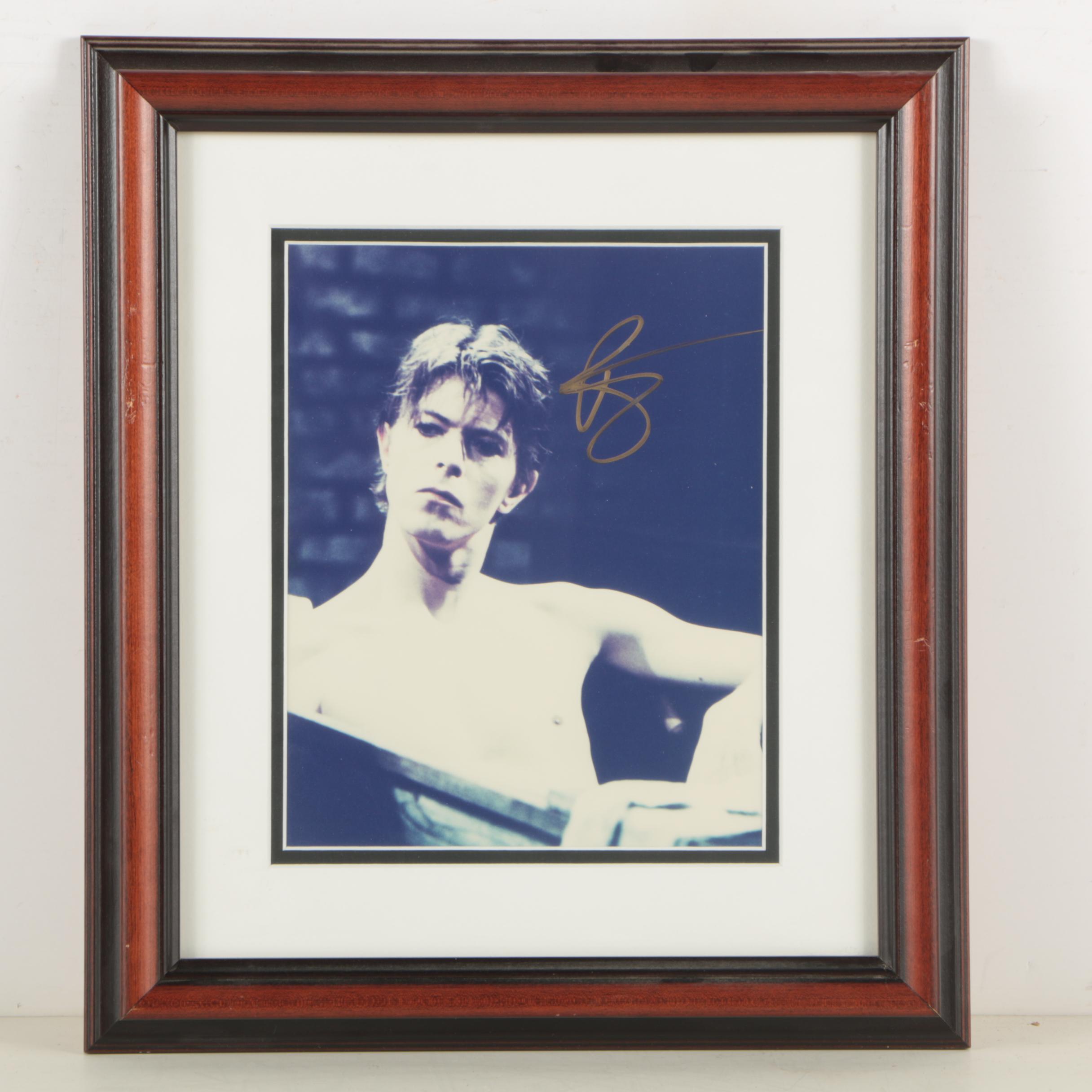 David Bowie Autographed Photograph