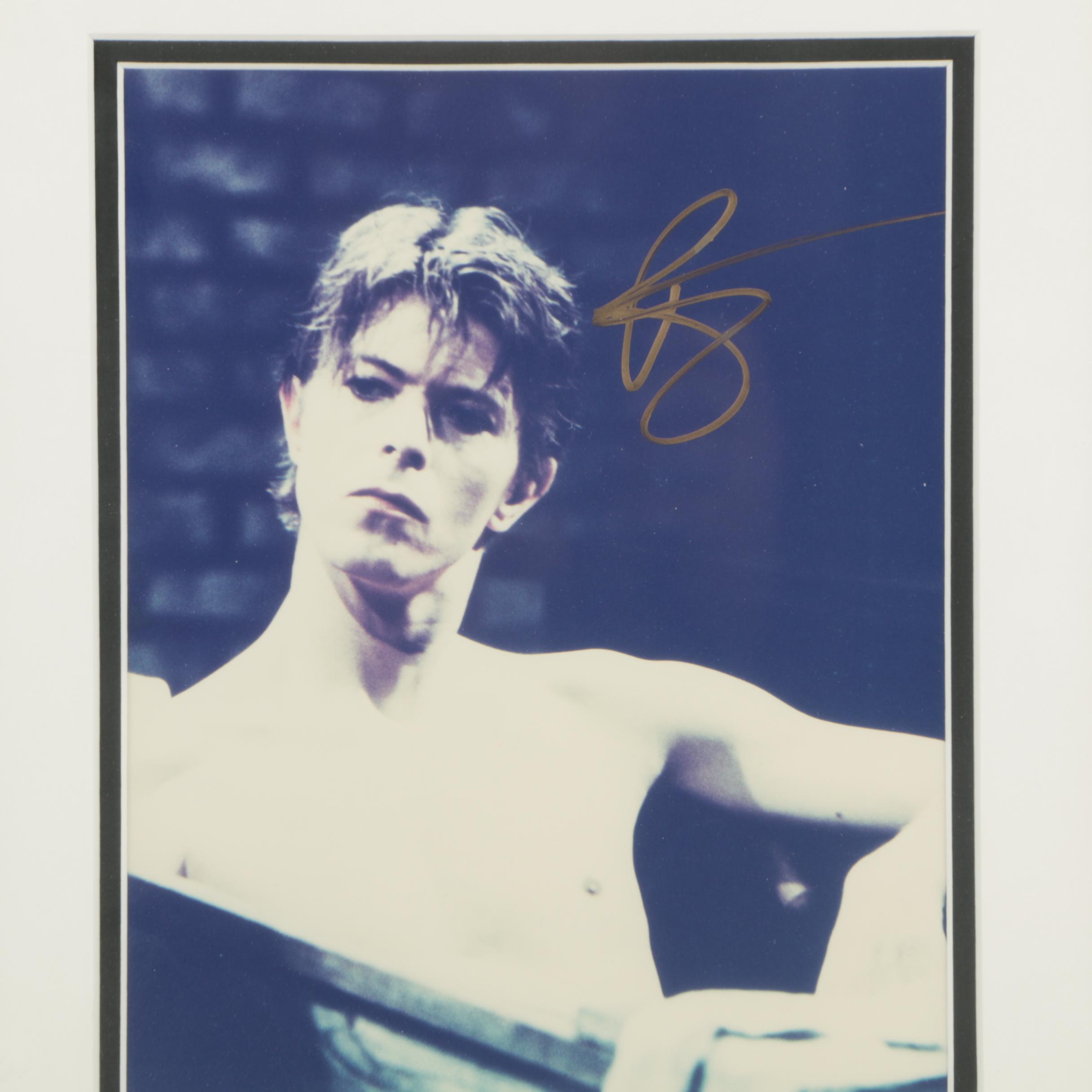 David Bowie Autographed Photograph