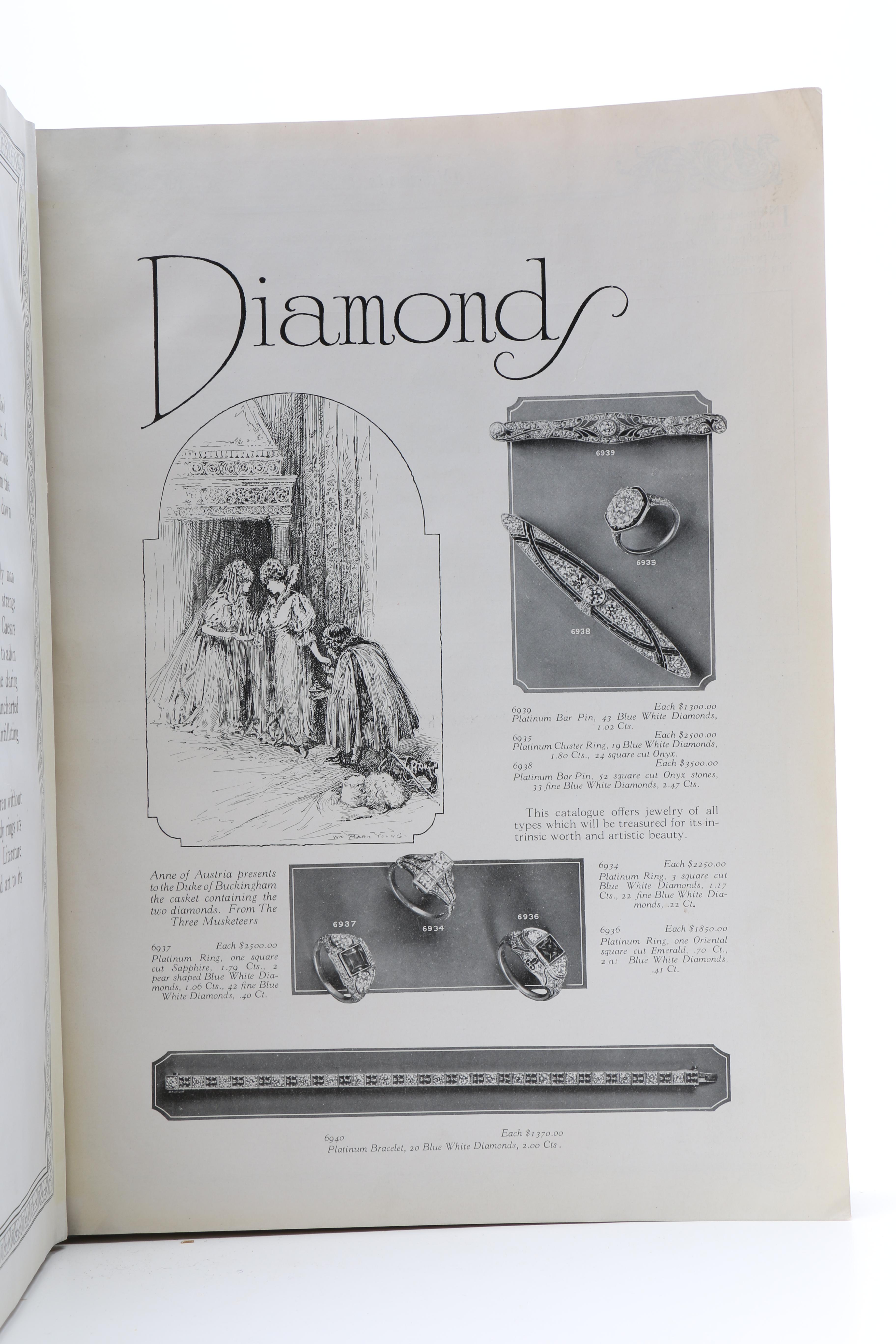 1923-1924 Marshall Field & Company Jewelry Catalogue and Counter Sales Book