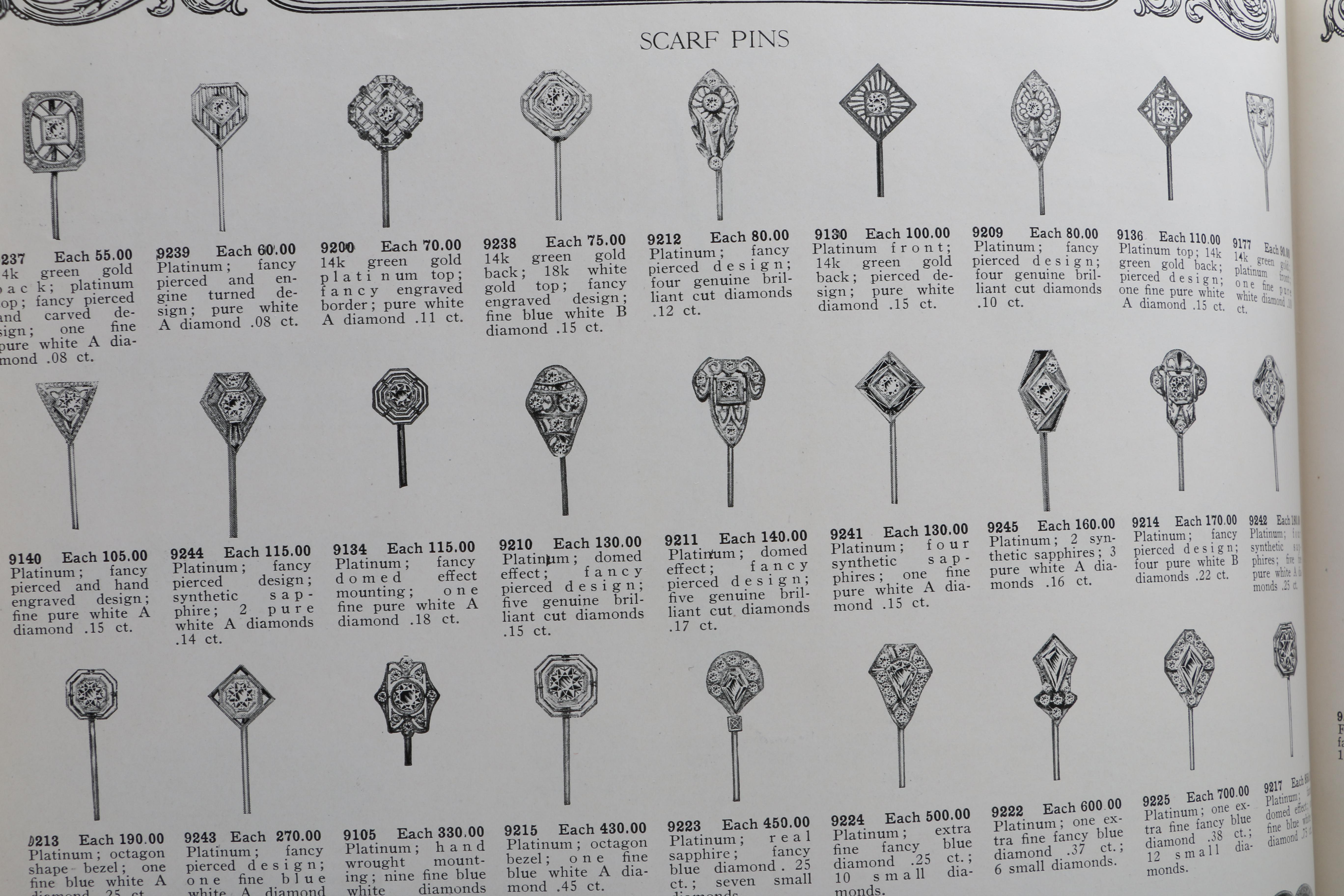 1923-1924 Marshall Field & Company Jewelry Catalogue and Counter Sales Book