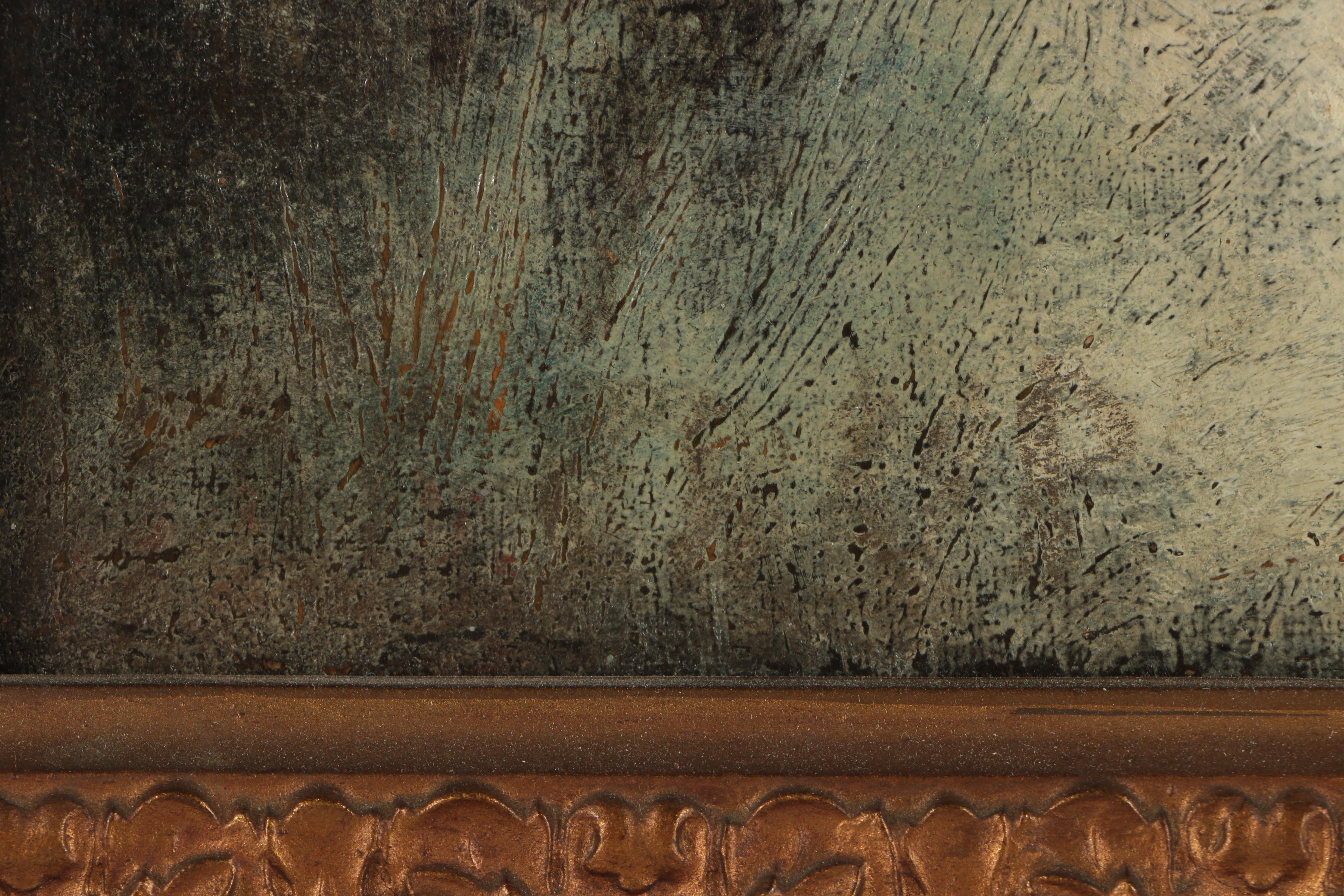 Oil Painting of an Ocean Scene