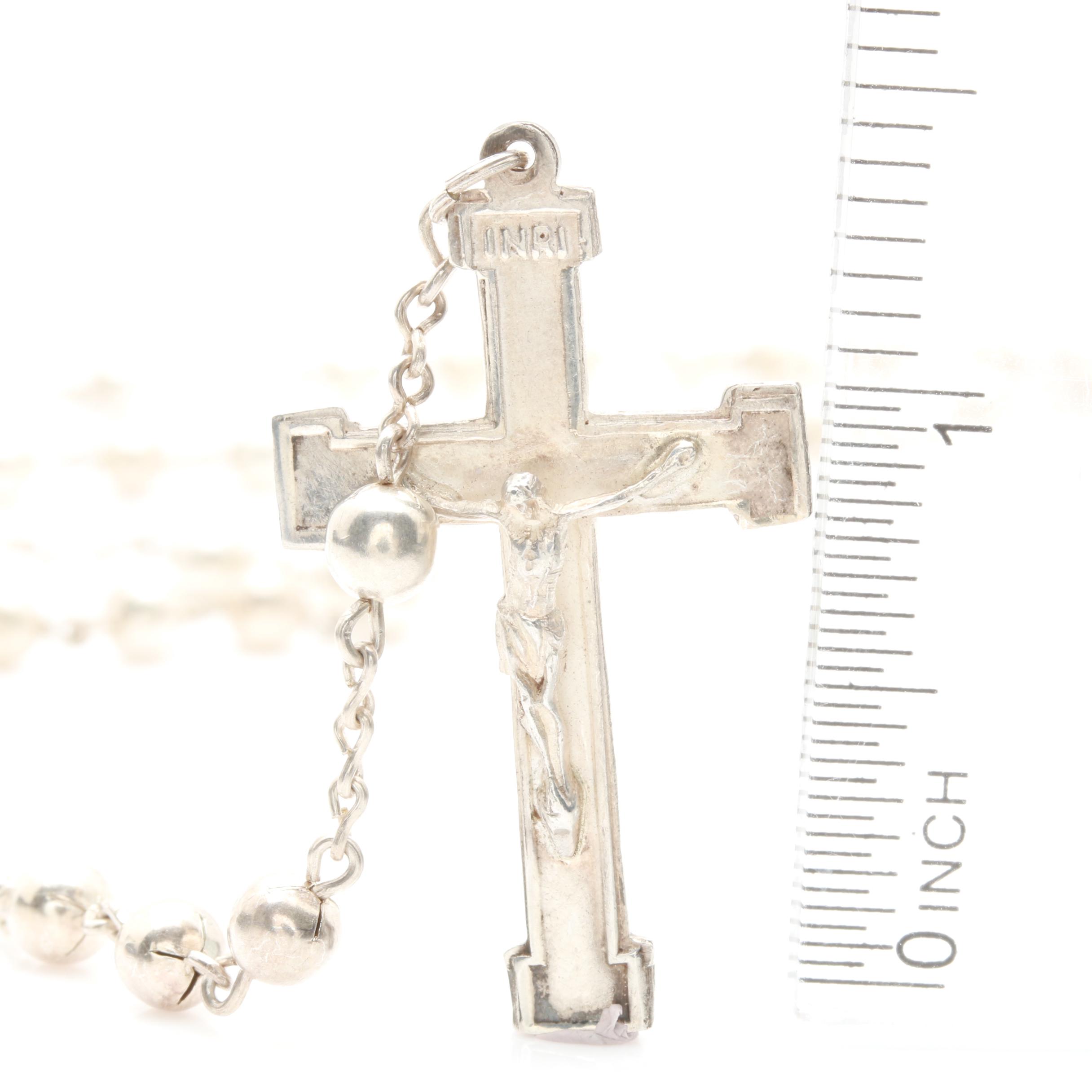 Sterling Silver Rosary