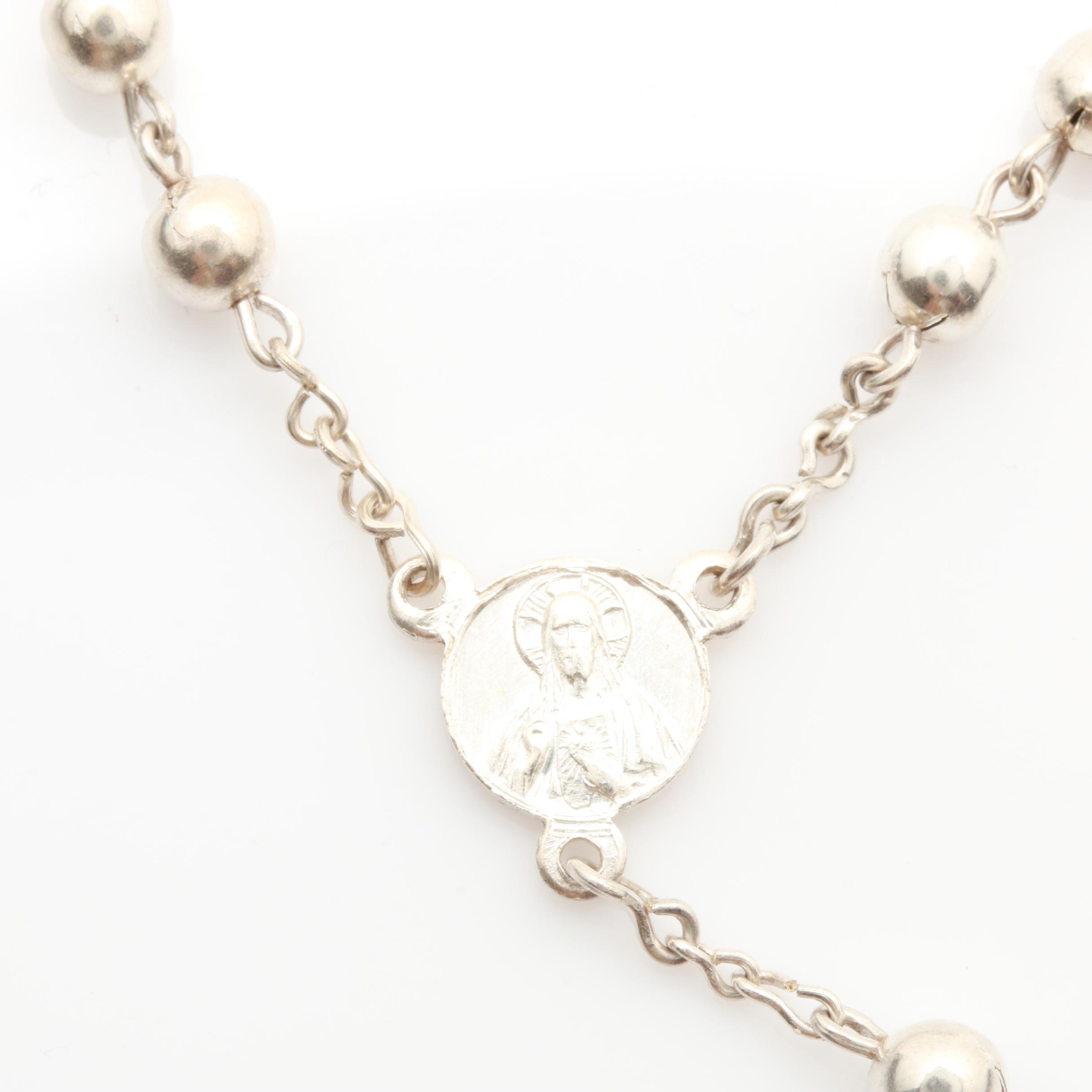 Sterling Silver Rosary
