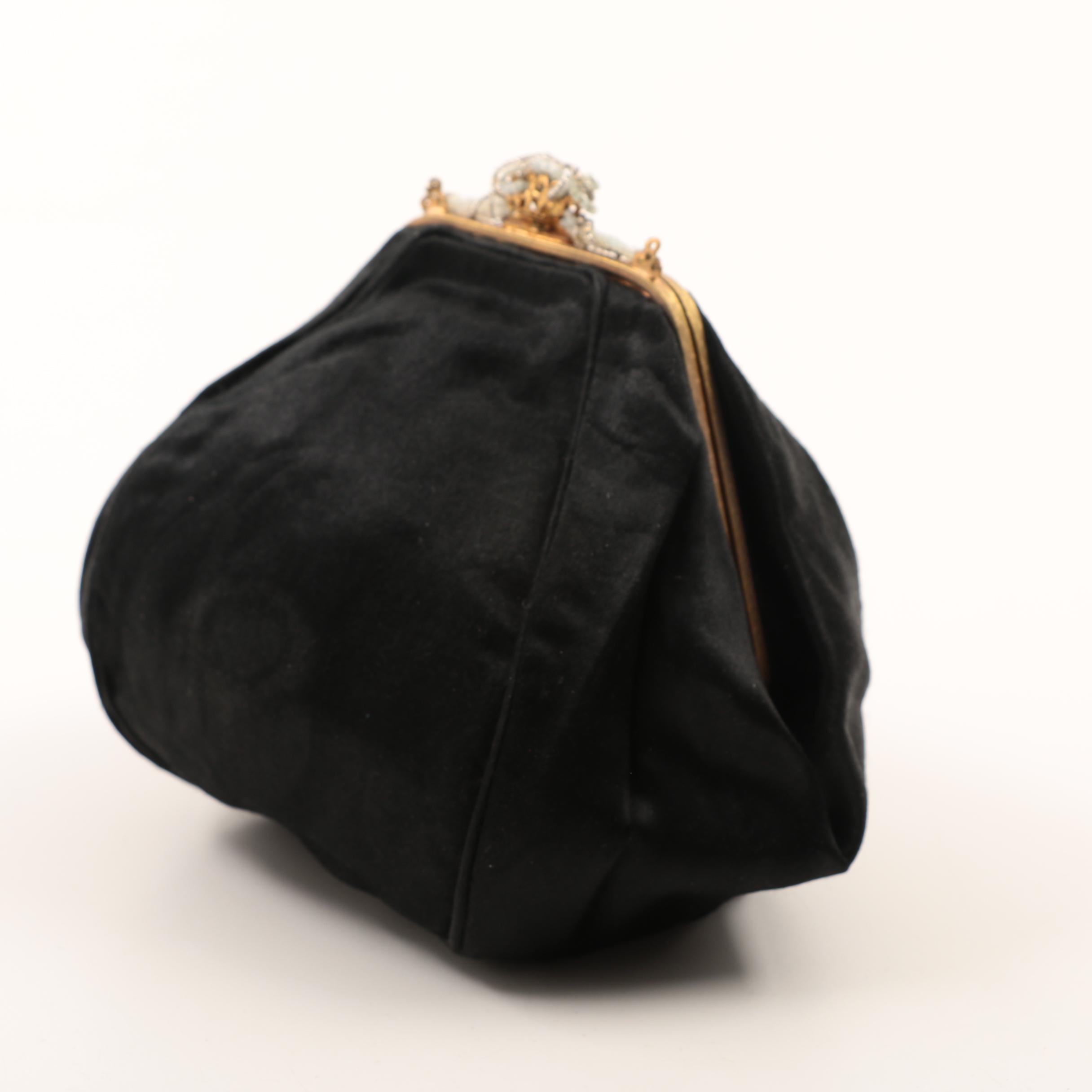 Vintage Lucienne Offenthal Beaded Evening Bag  and Other Dressy Purses