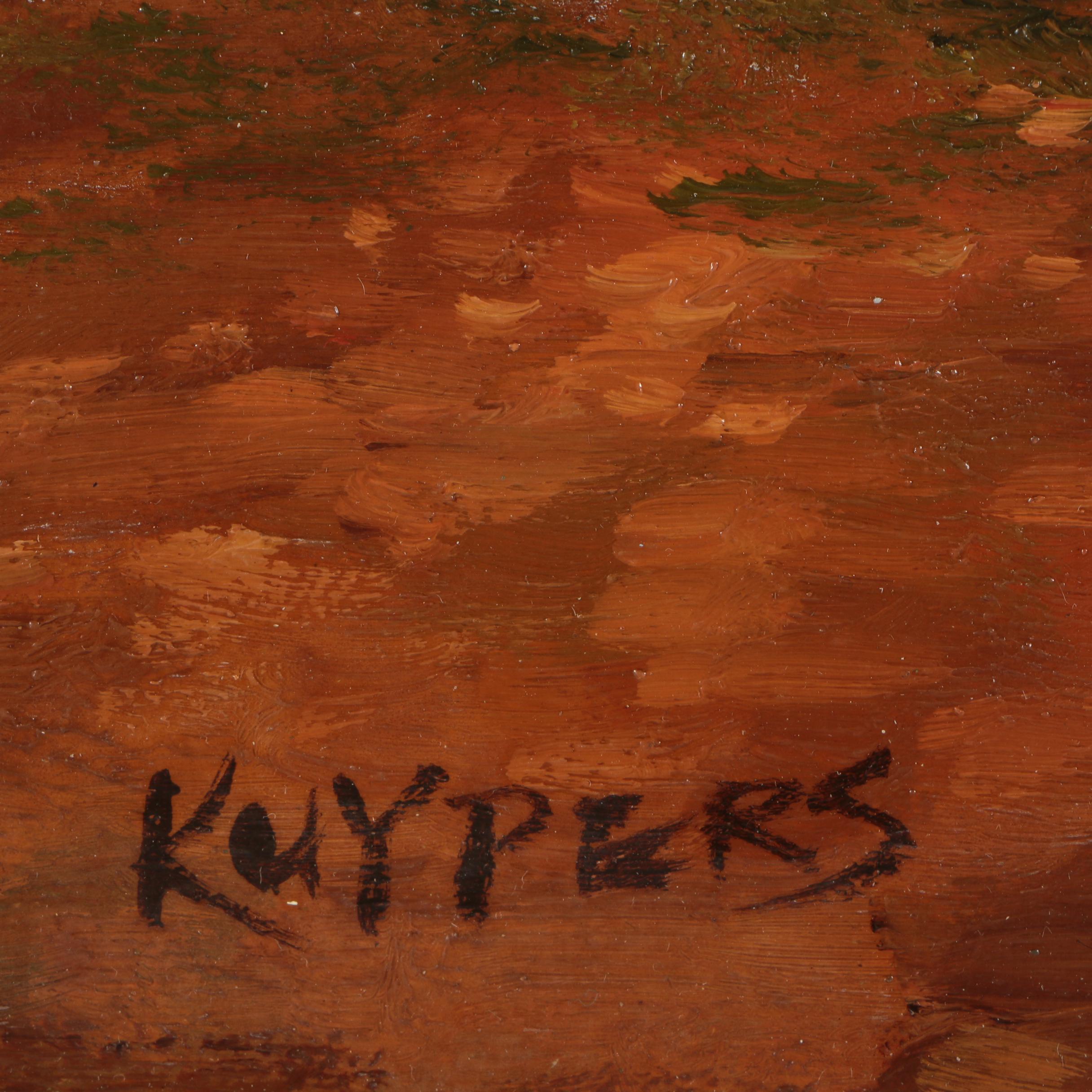 Kuypers Oil Painting After Lancelot-Théodore Turpin de Crissé "The Acropolis"