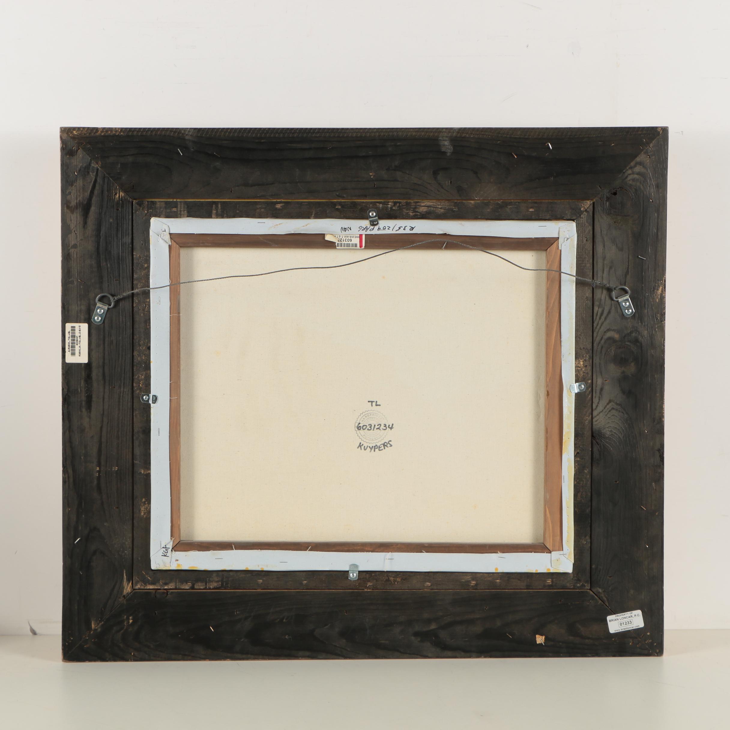 Kuypers Oil Painting After Lancelot-Théodore Turpin de Crissé "The Acropolis"