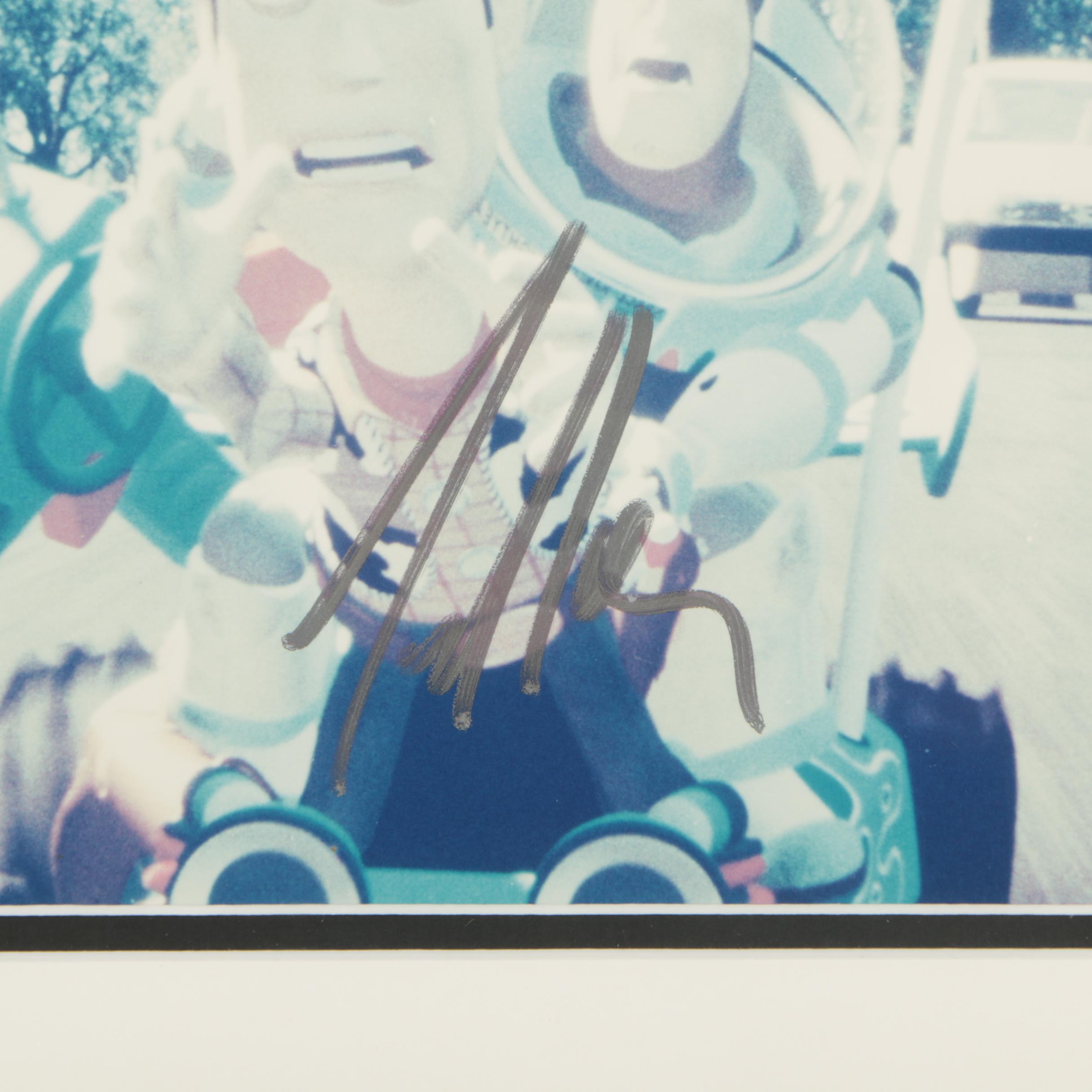 Tim Allen Autographed Digital Print of Buzz Lightyear and Woody from "Toy Story"