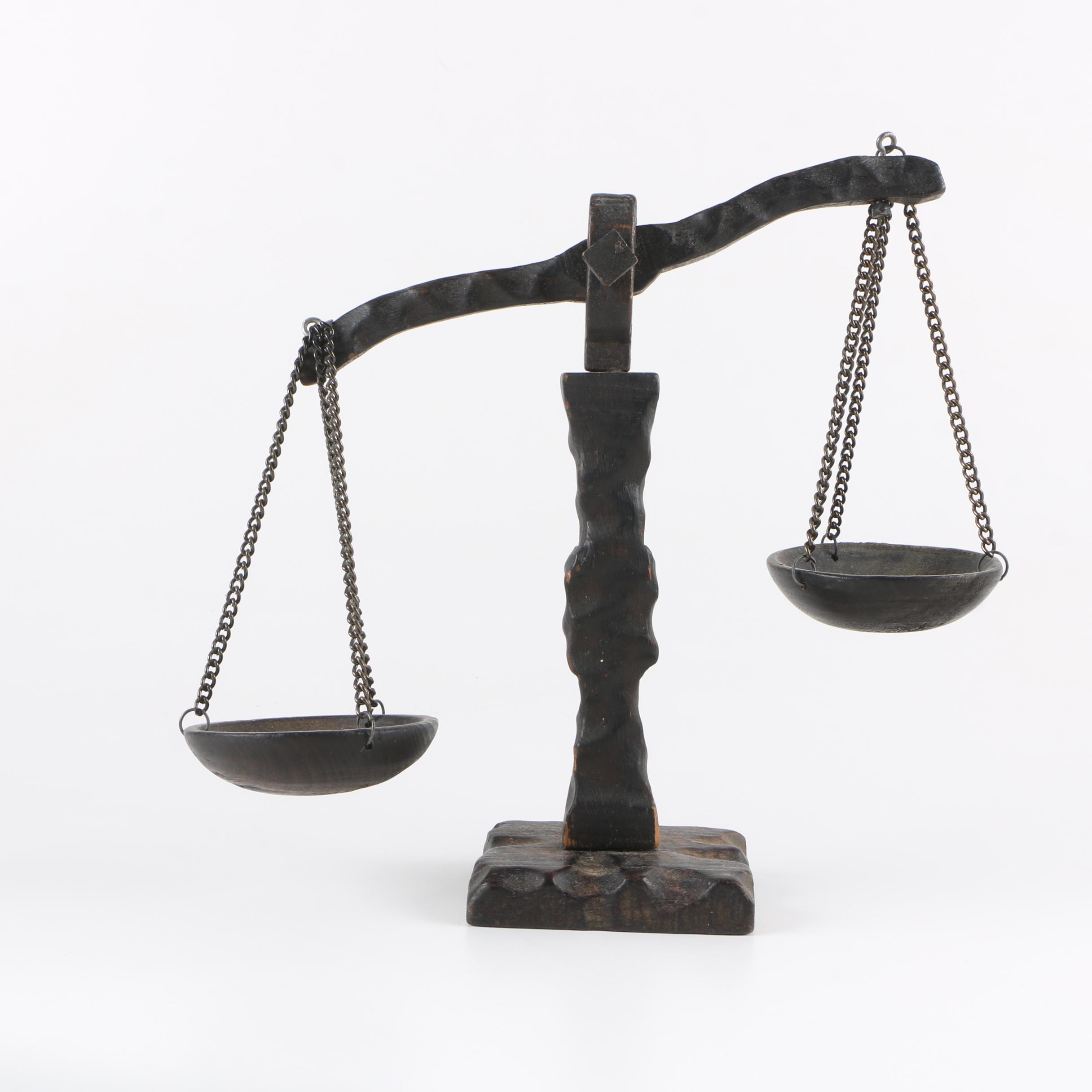 Vintage Wooden Scale