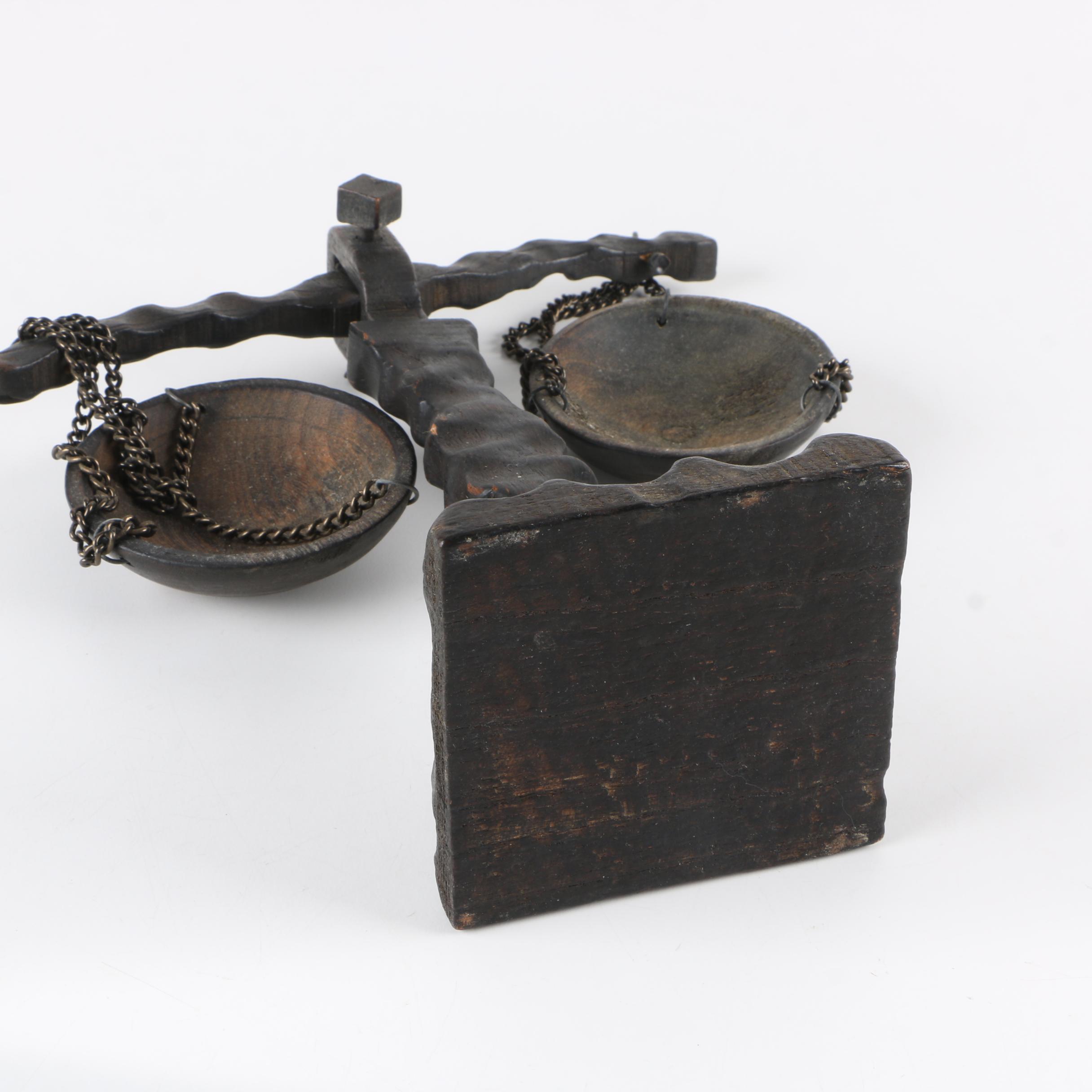 Vintage Wooden Scale