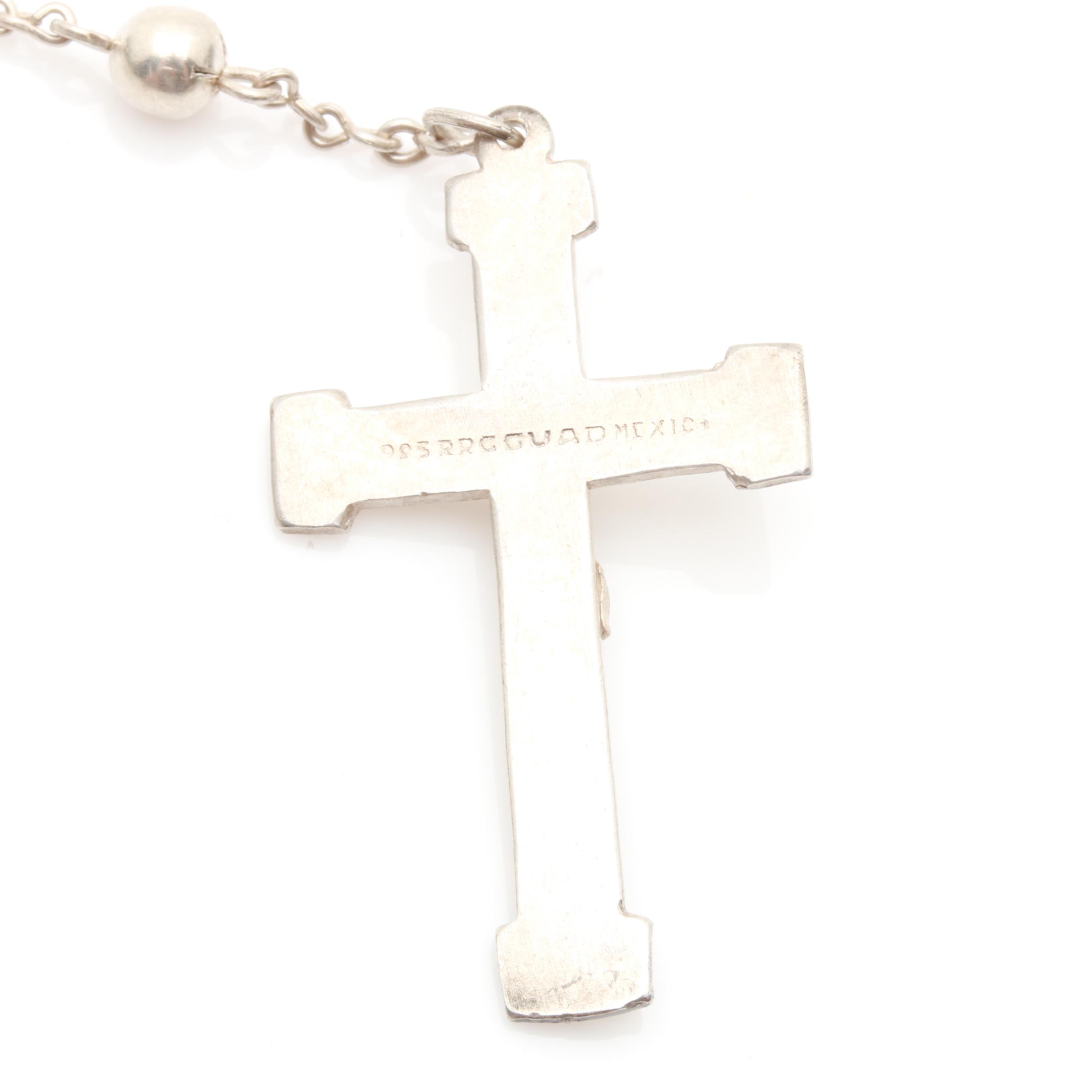 Sterling Silver Rosary